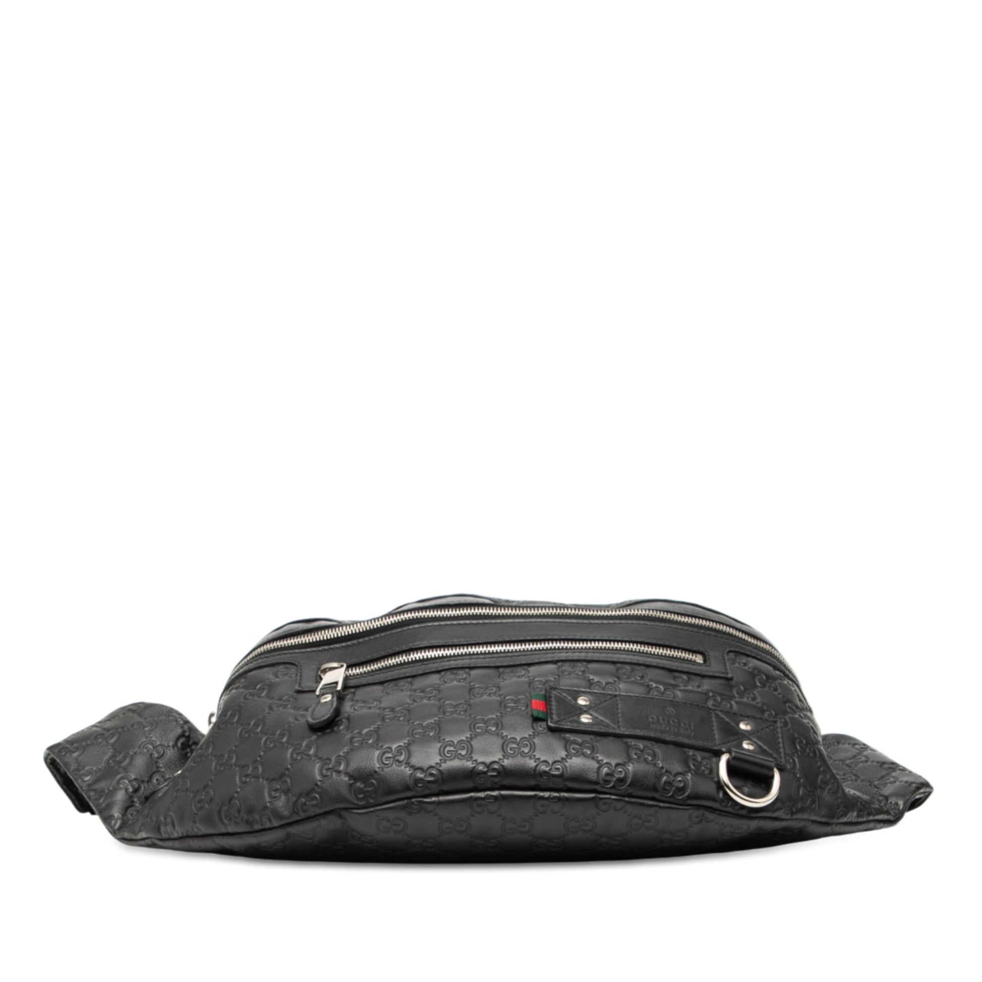 Gucci Guccissima Web Belt Bag
