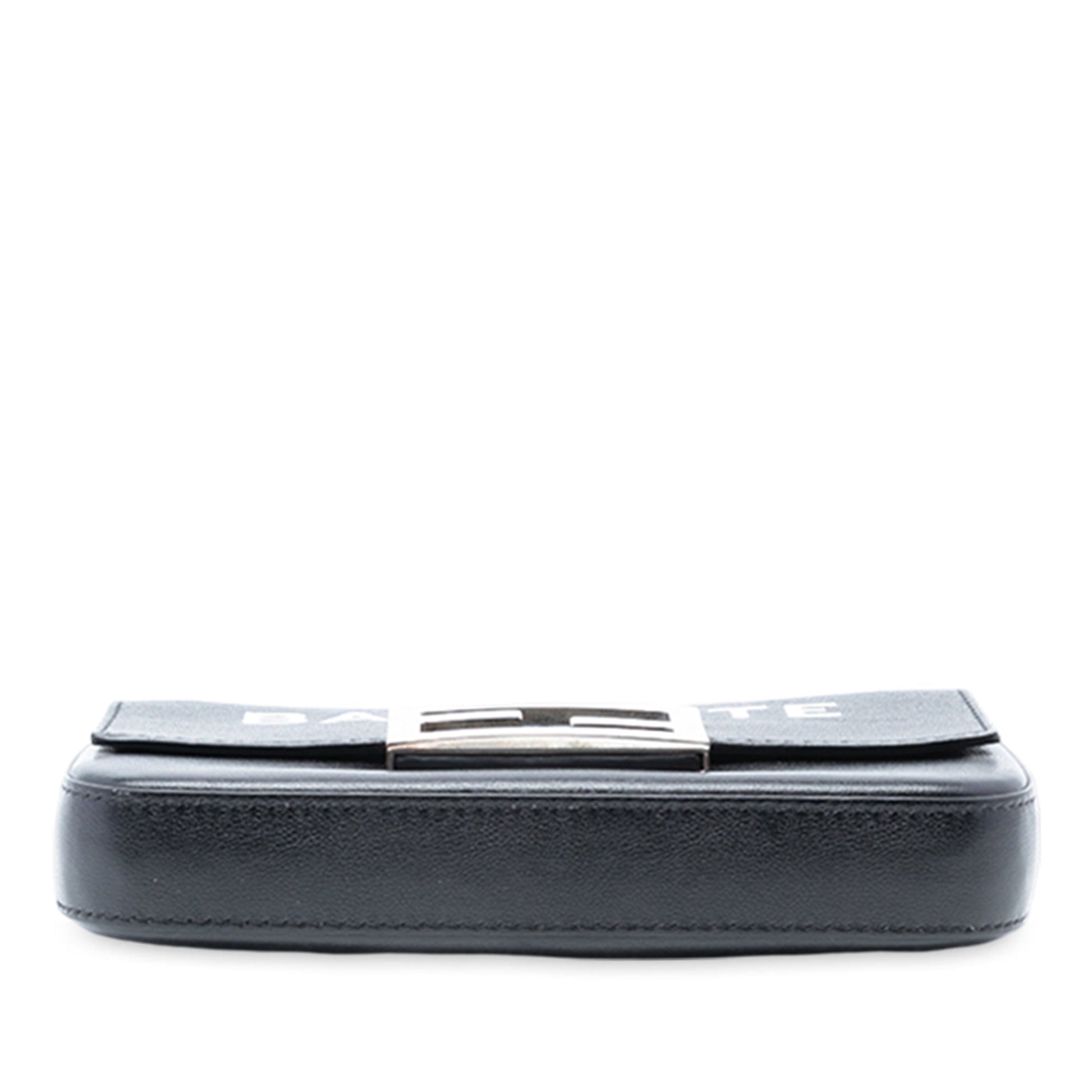 Fendi Marc Jacobs Calfskin Baguette Phone Pouch Satchel