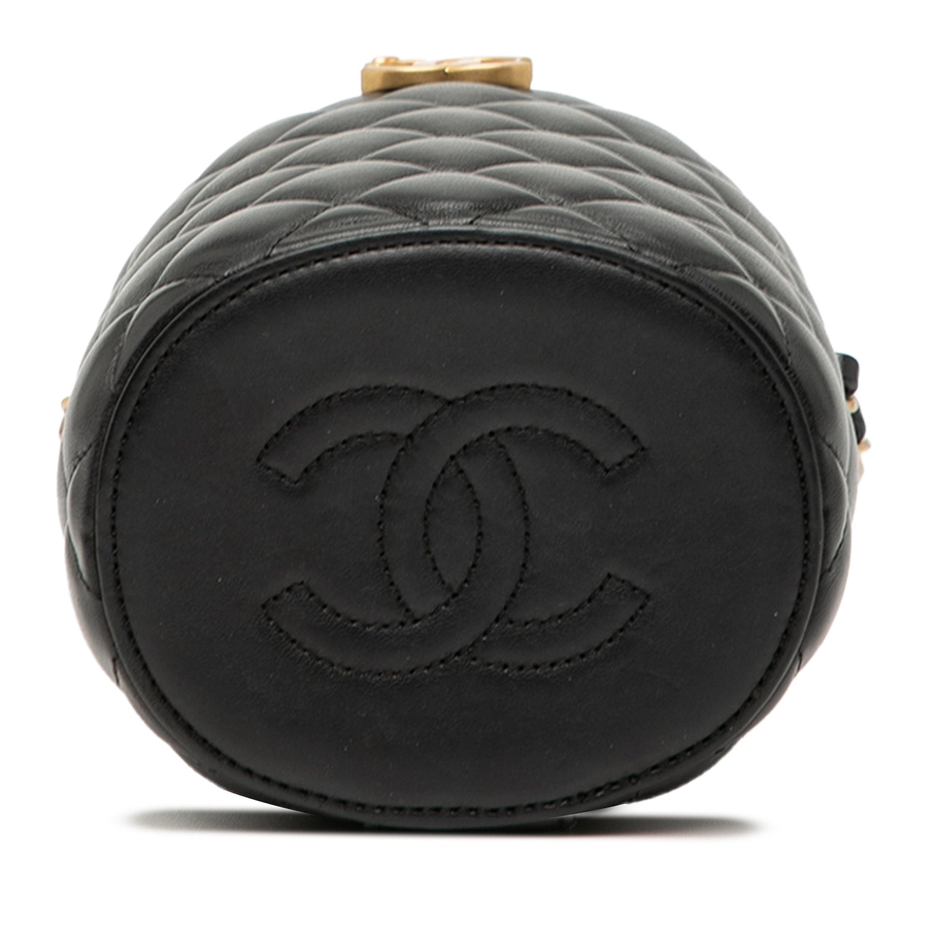 Chanel Small Quilted Lambskin Crown Box Bag