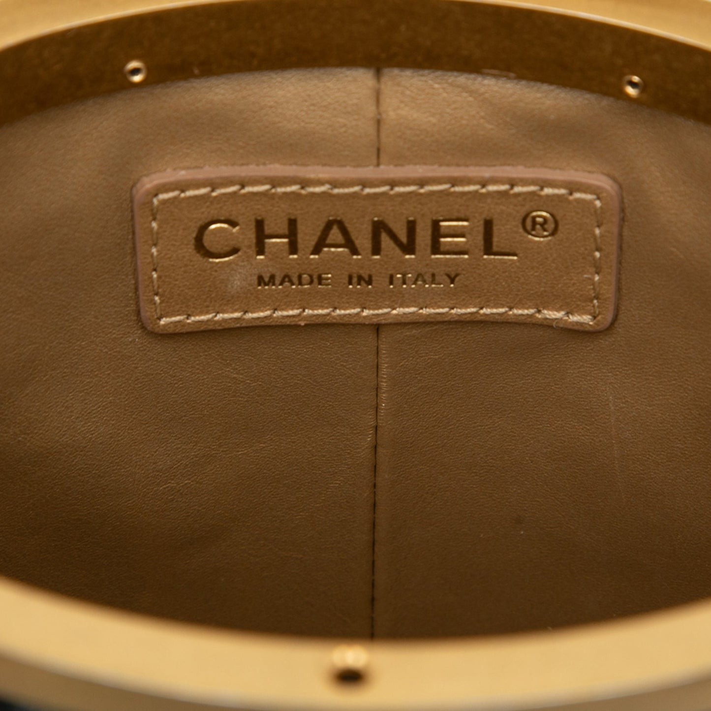 Chanel Small Quilted Lambskin Crown Box Bag