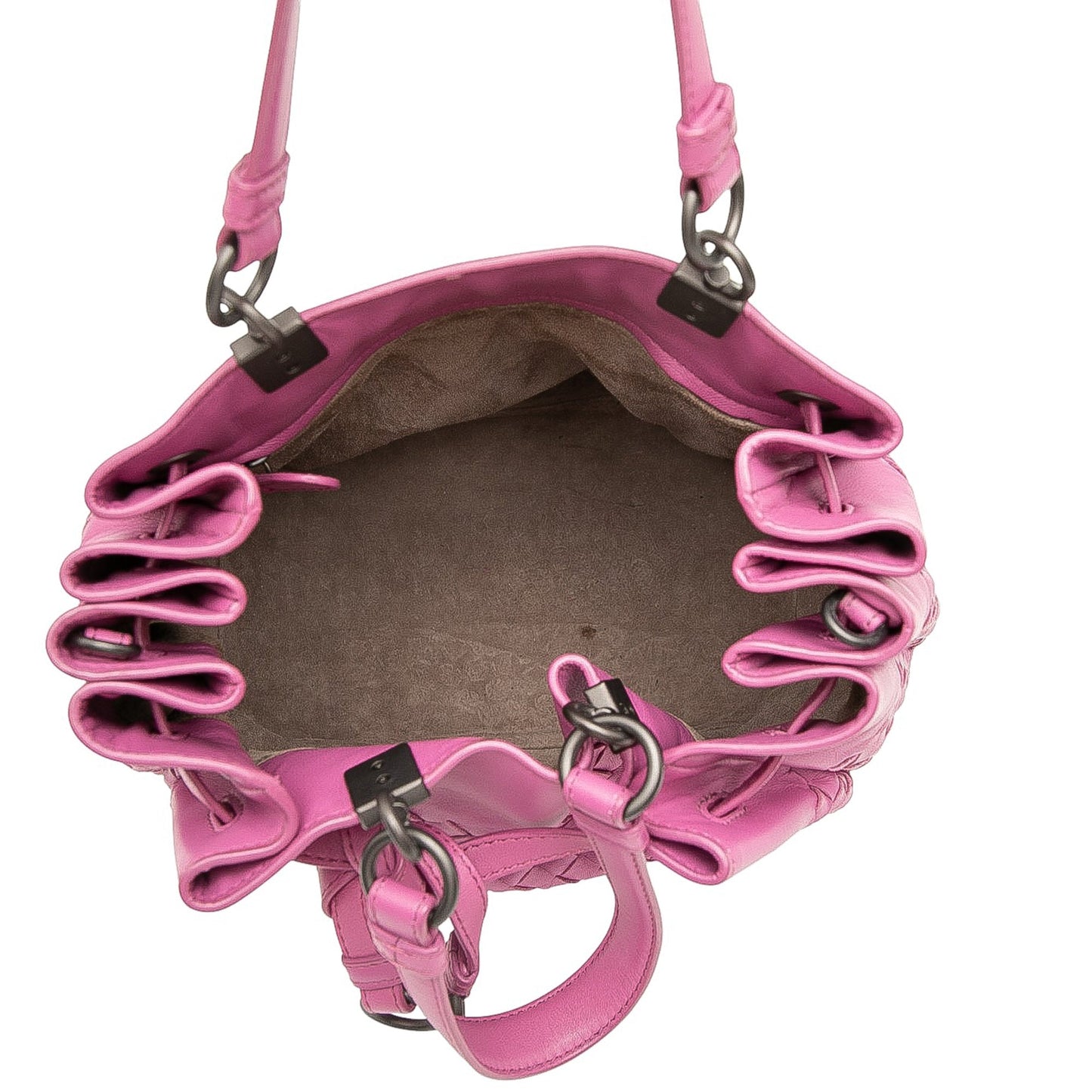 Bottega Veneta Nappa Intrecciato Bucket Bag
