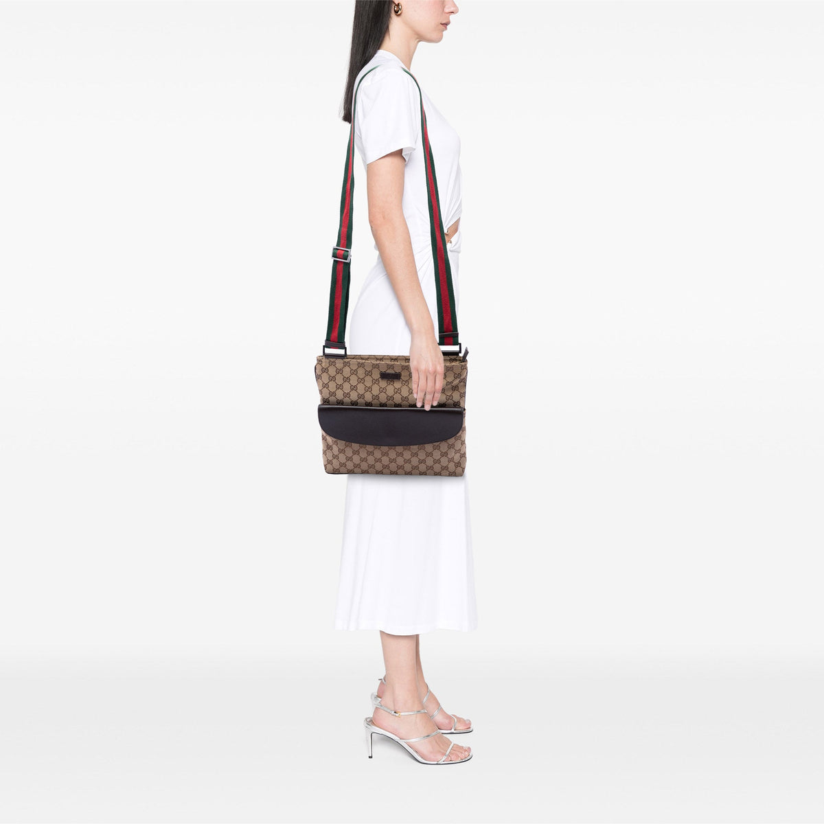 Gucci GG Canvas Web Crossbody