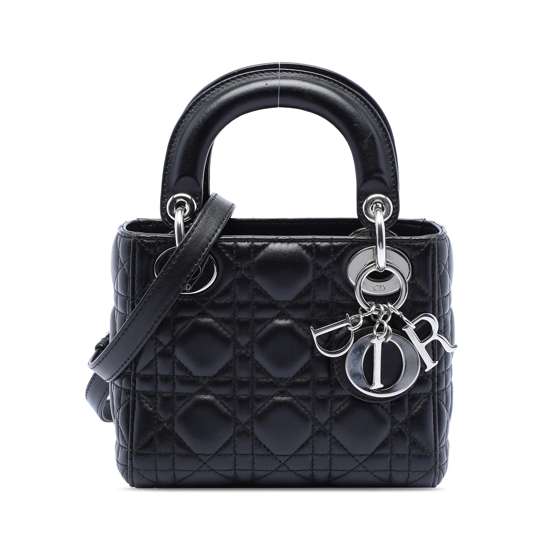 Dior Mini Lambskin Cannage Lady Dior