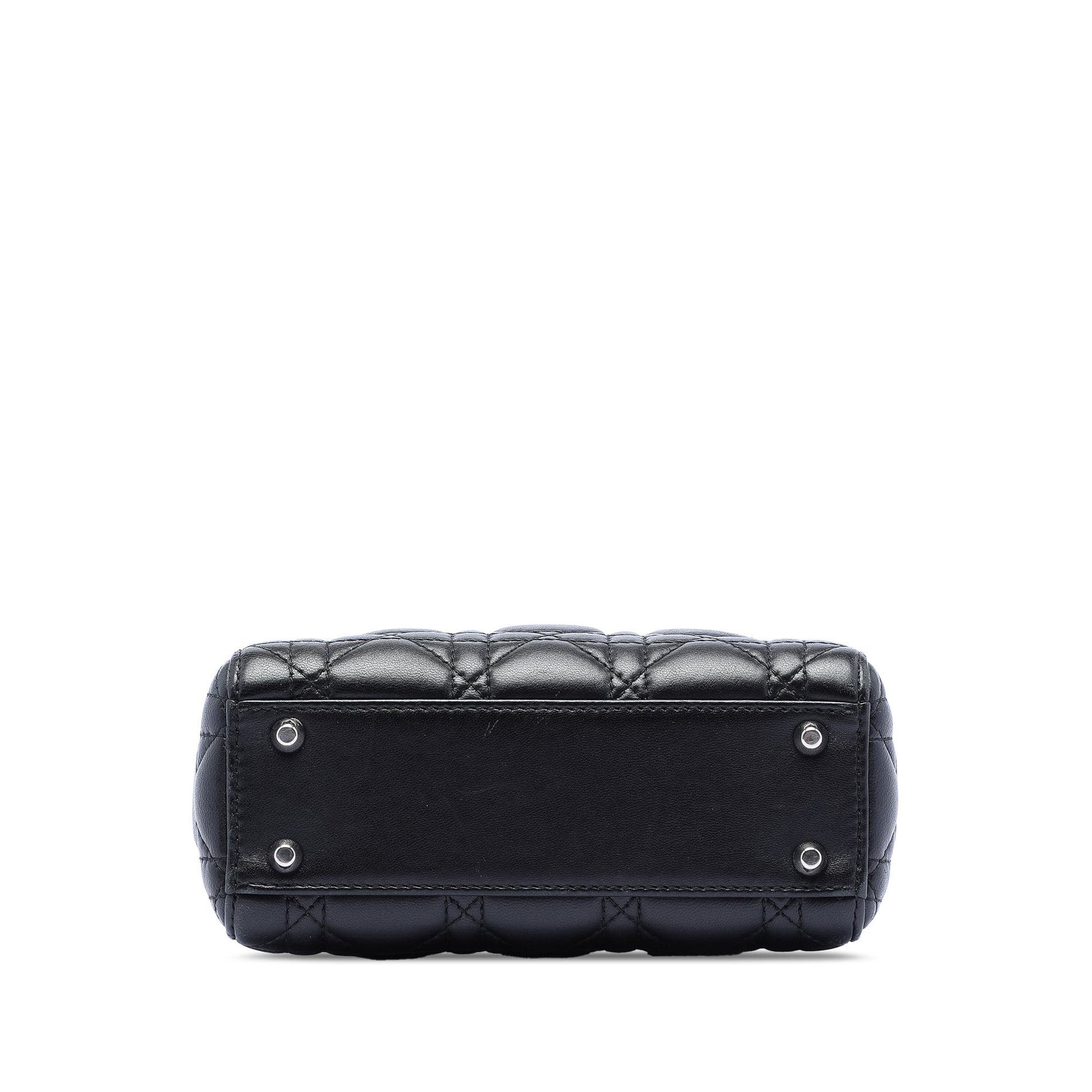 Dior Mini Lambskin Cannage Lady Dior
