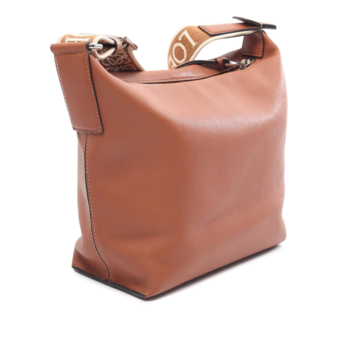 LOEWE Small Leather Cubi Crossbody