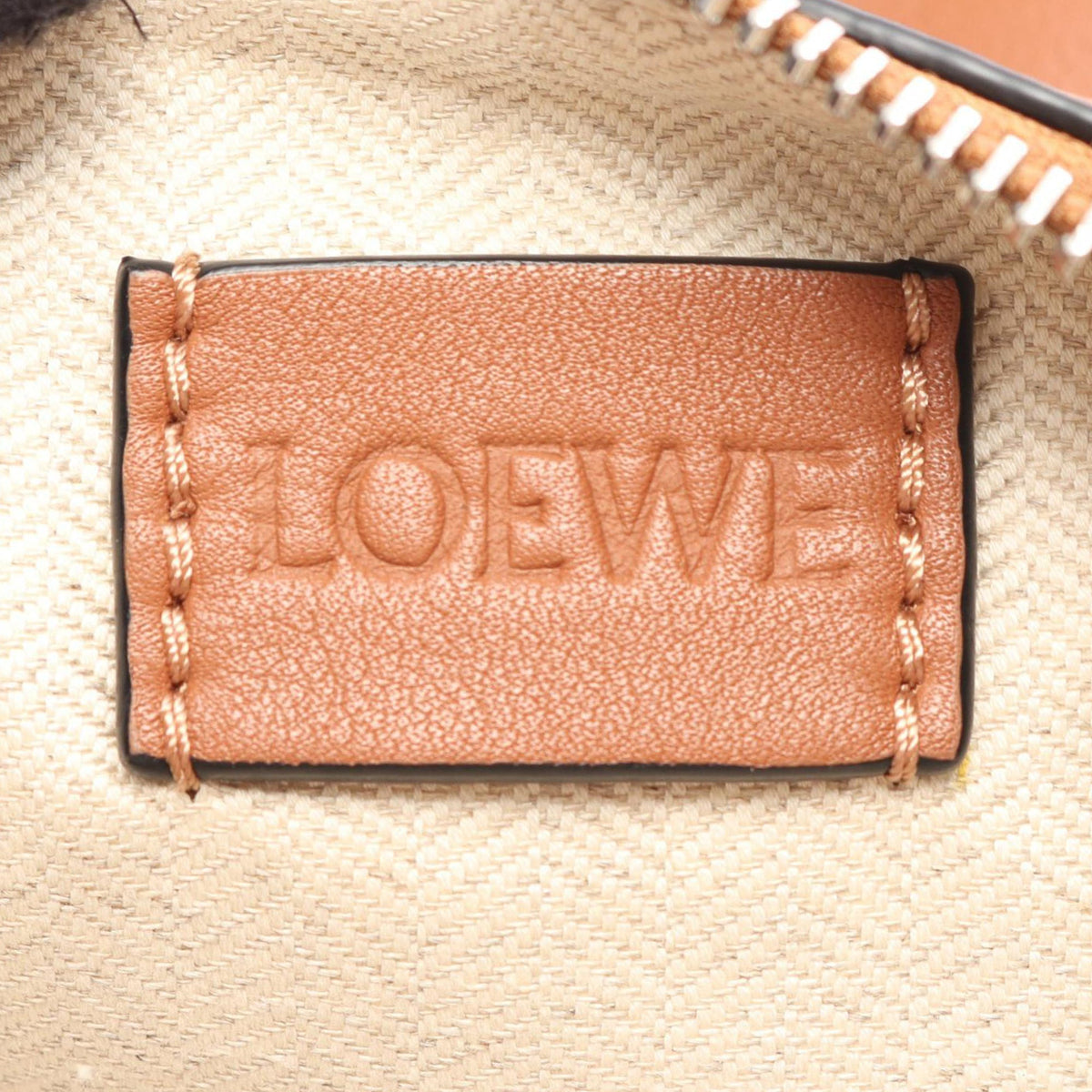LOEWE Small Leather Cubi Crossbody