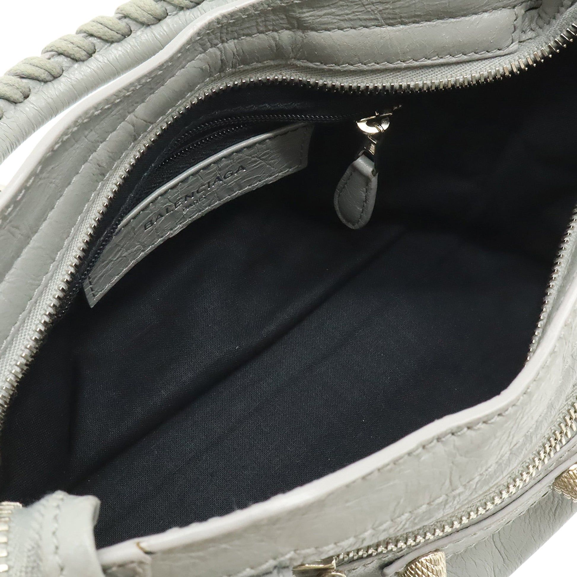 Balenciaga Mini Lambskin Motocross Giant 21 City Satchel