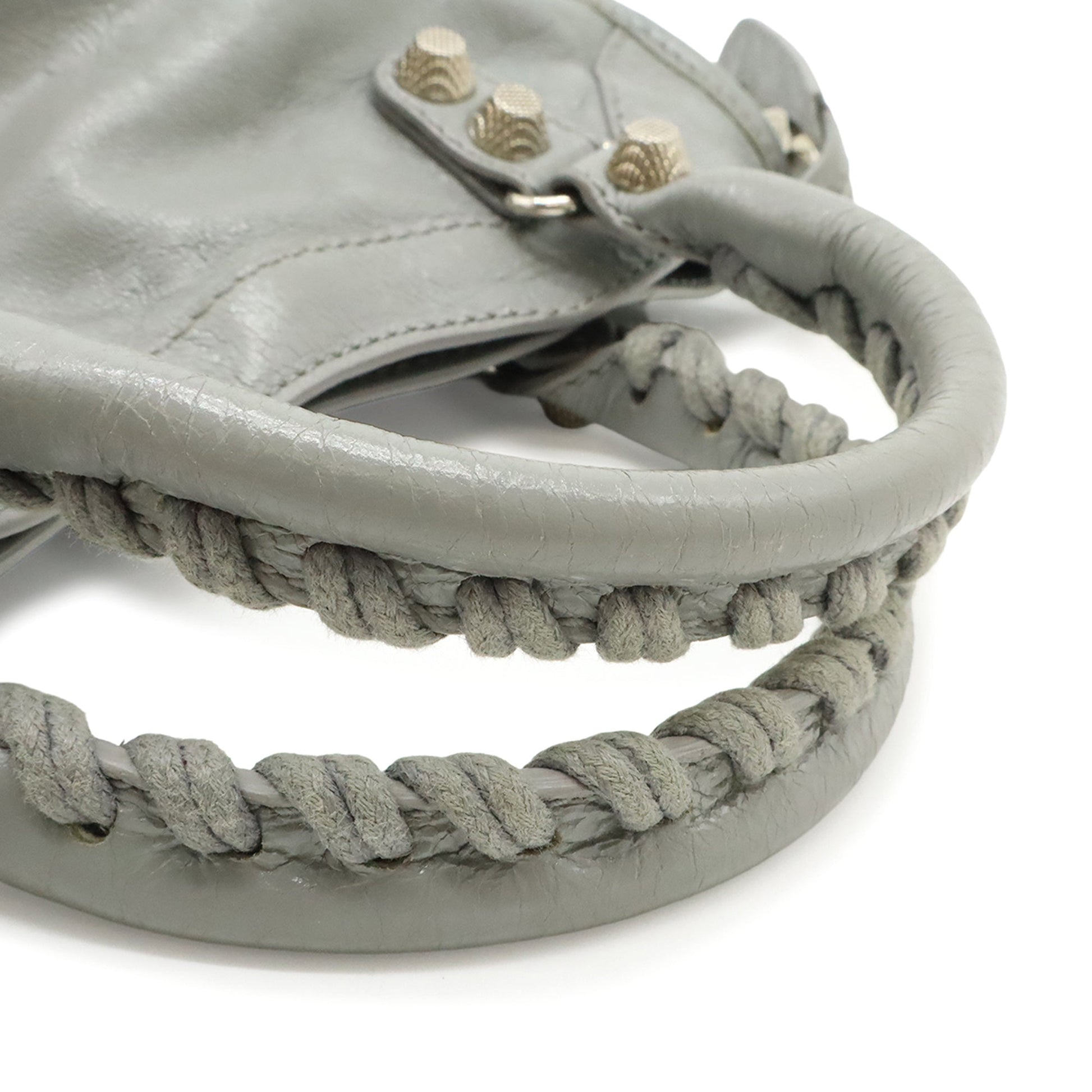 Balenciaga Mini Lambskin Motocross Giant 21 City Satchel