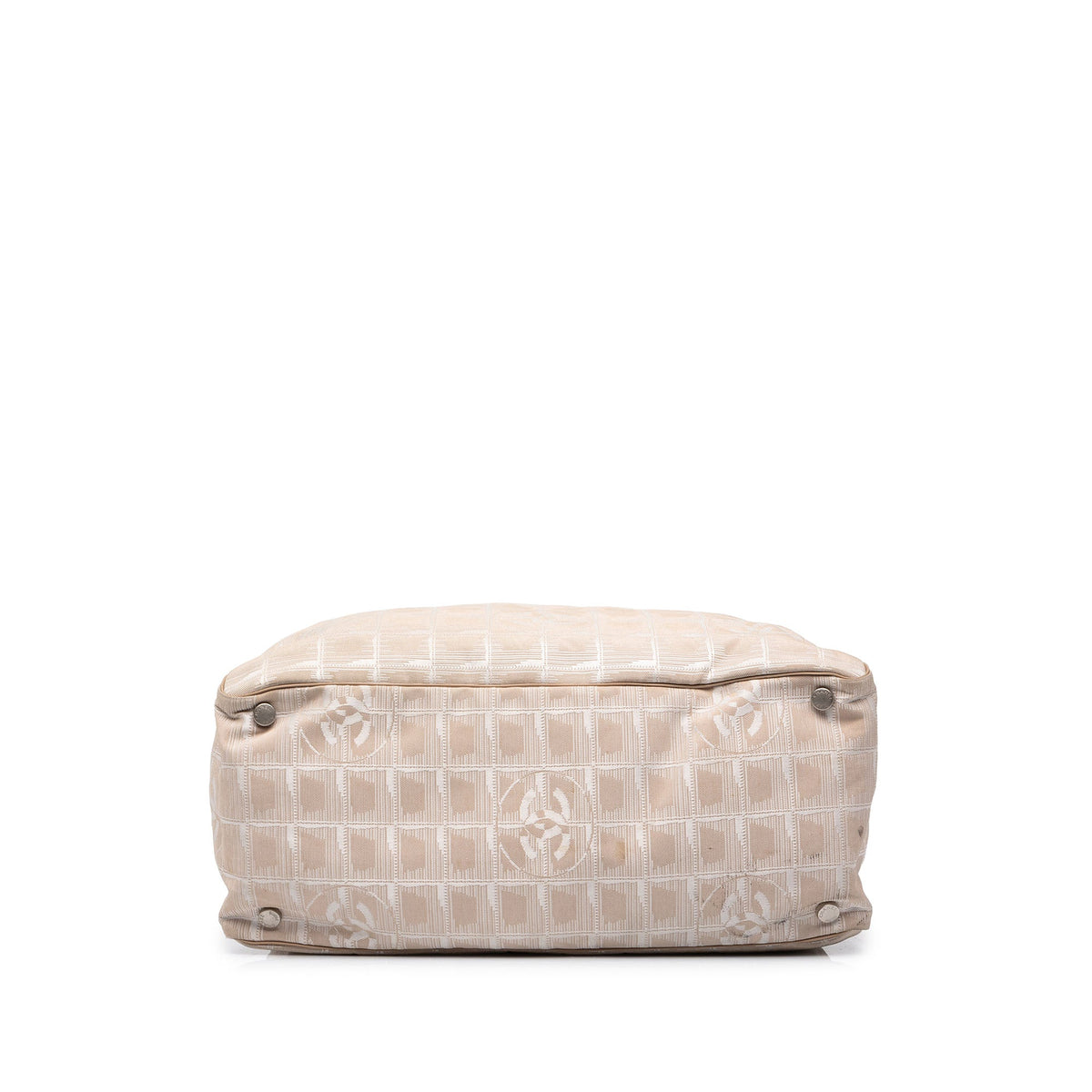 Chanel New Travel Line Nylon Tote — Beige