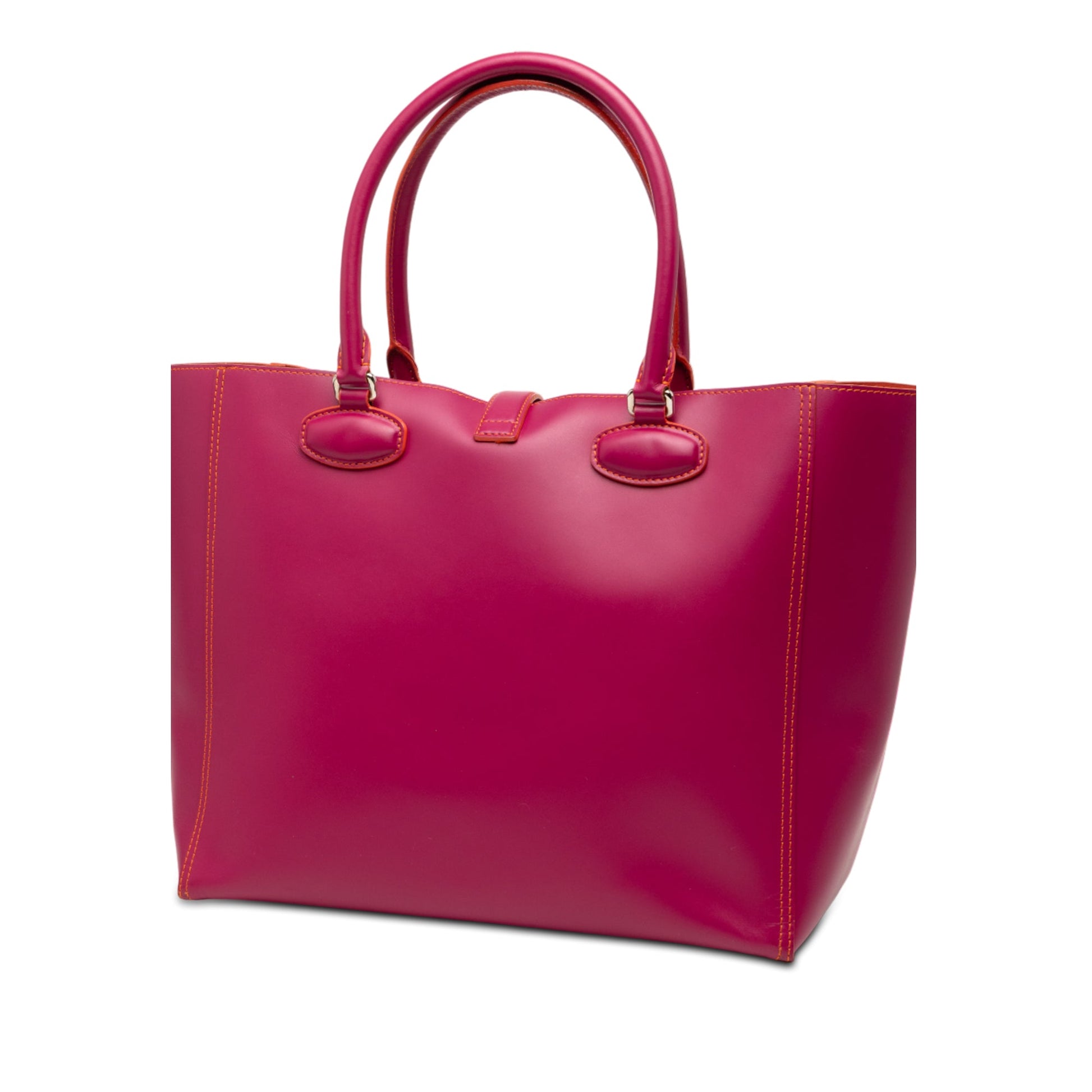 LOEWE Leather Perforated Anagram Leo Tote