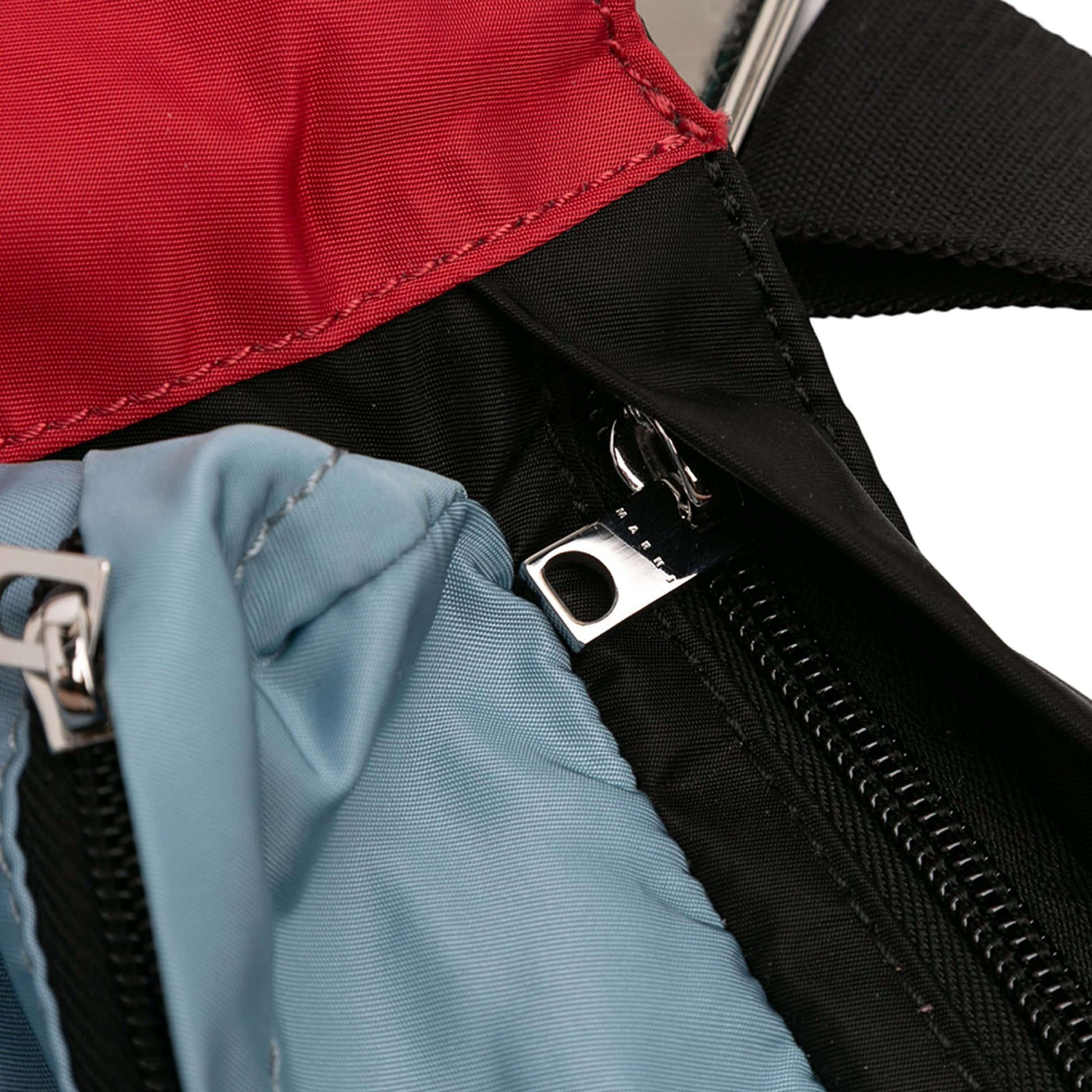 Marni Tricolor Nylon Belt Bag