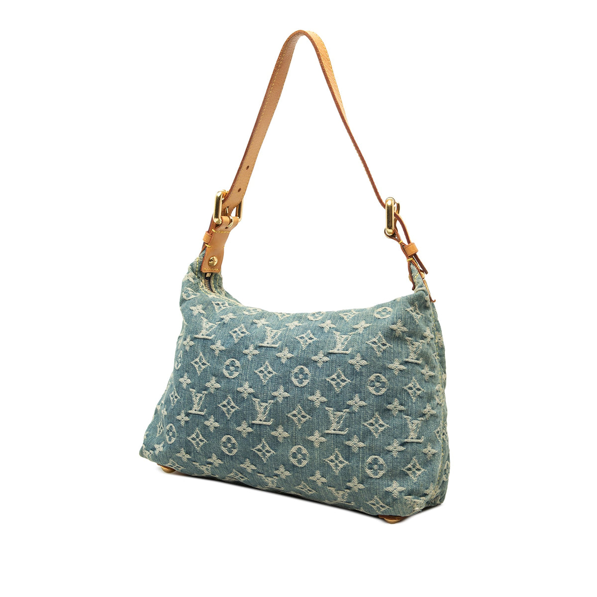 Louis Vuitton Monogram Denim Baggy PM — Blue