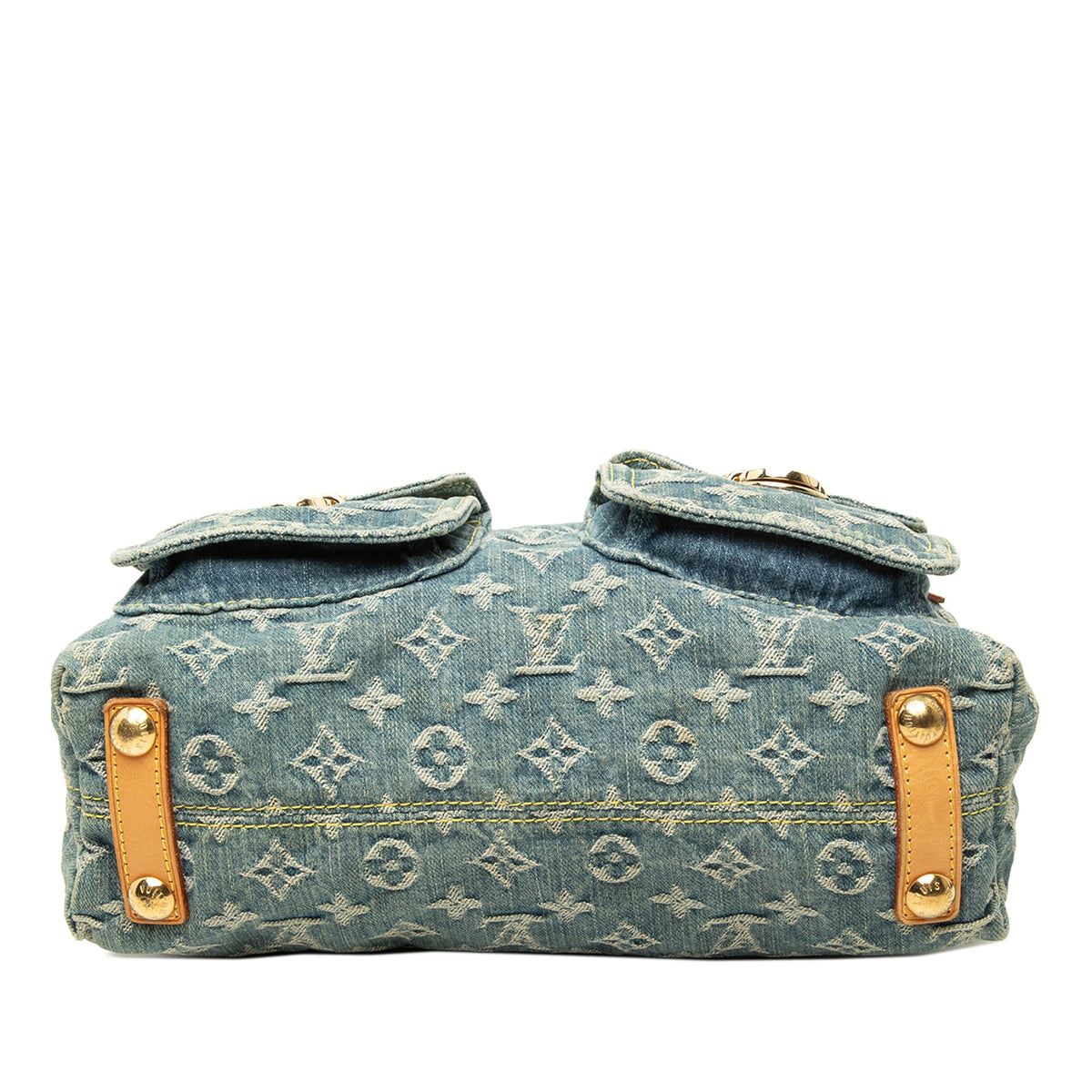 Louis Vuitton Monogram Denim Baggy PM — Blue