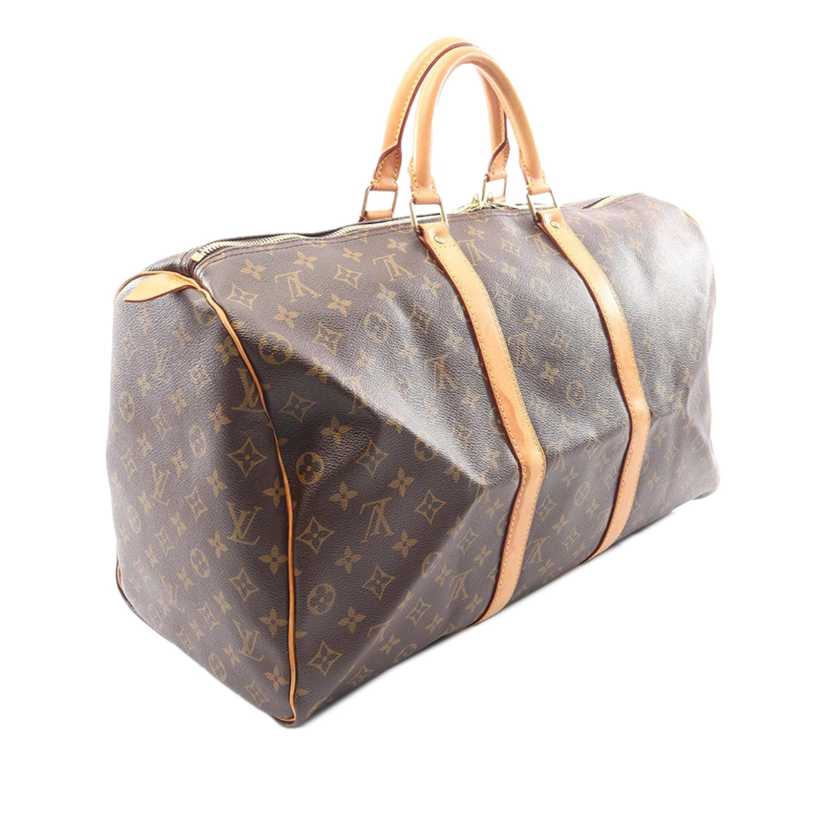 Louis Vuitton Monogram Keepall 50 — Brown