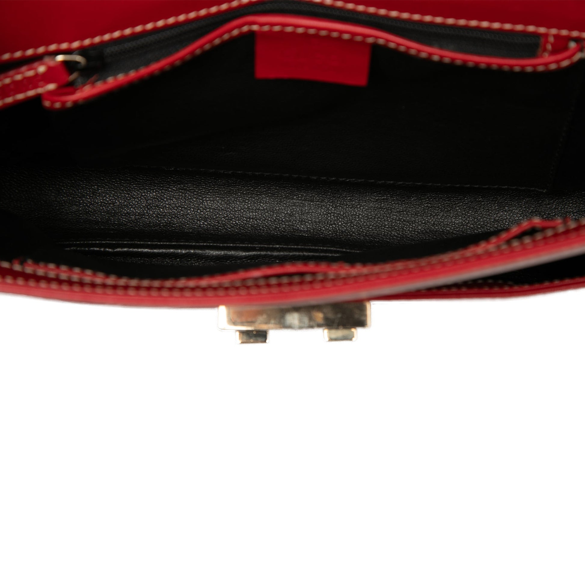 Gucci Calfskin Lady Lock Shoulder Bag