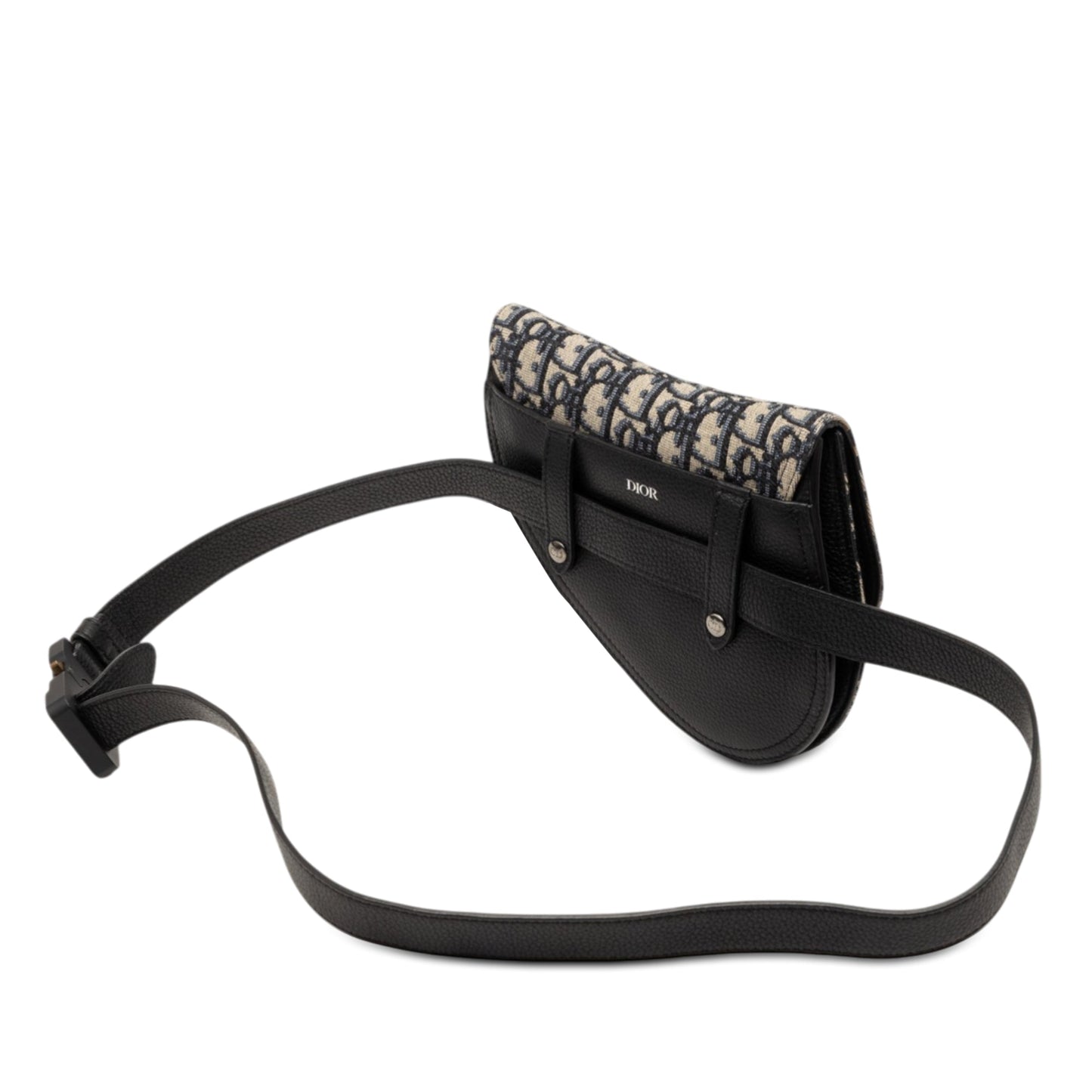 Dior Oblique Canvas Saddle Belt Bag