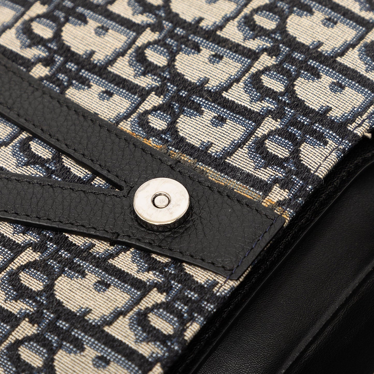 Dior Oblique Canvas Saddle Belt Bag
