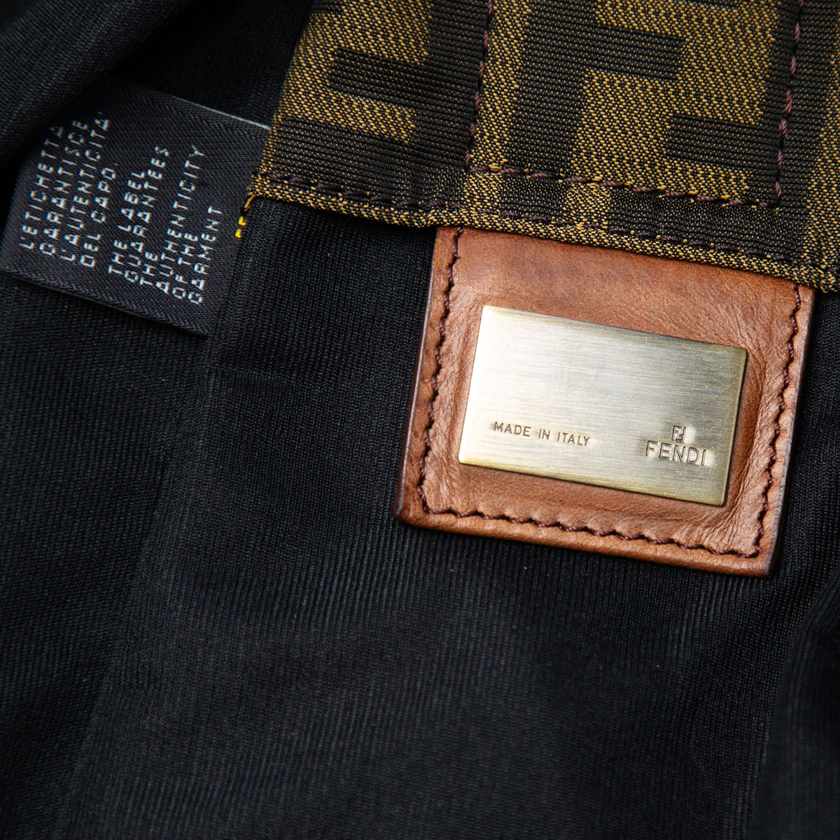 Fendi Zucca Canvas Crossbody