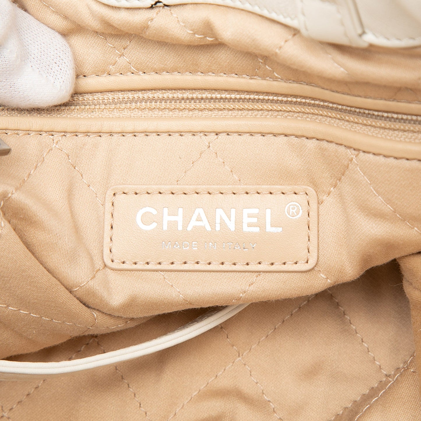 Chanel Large Quilted Shiny Calfskin 22 Backpack