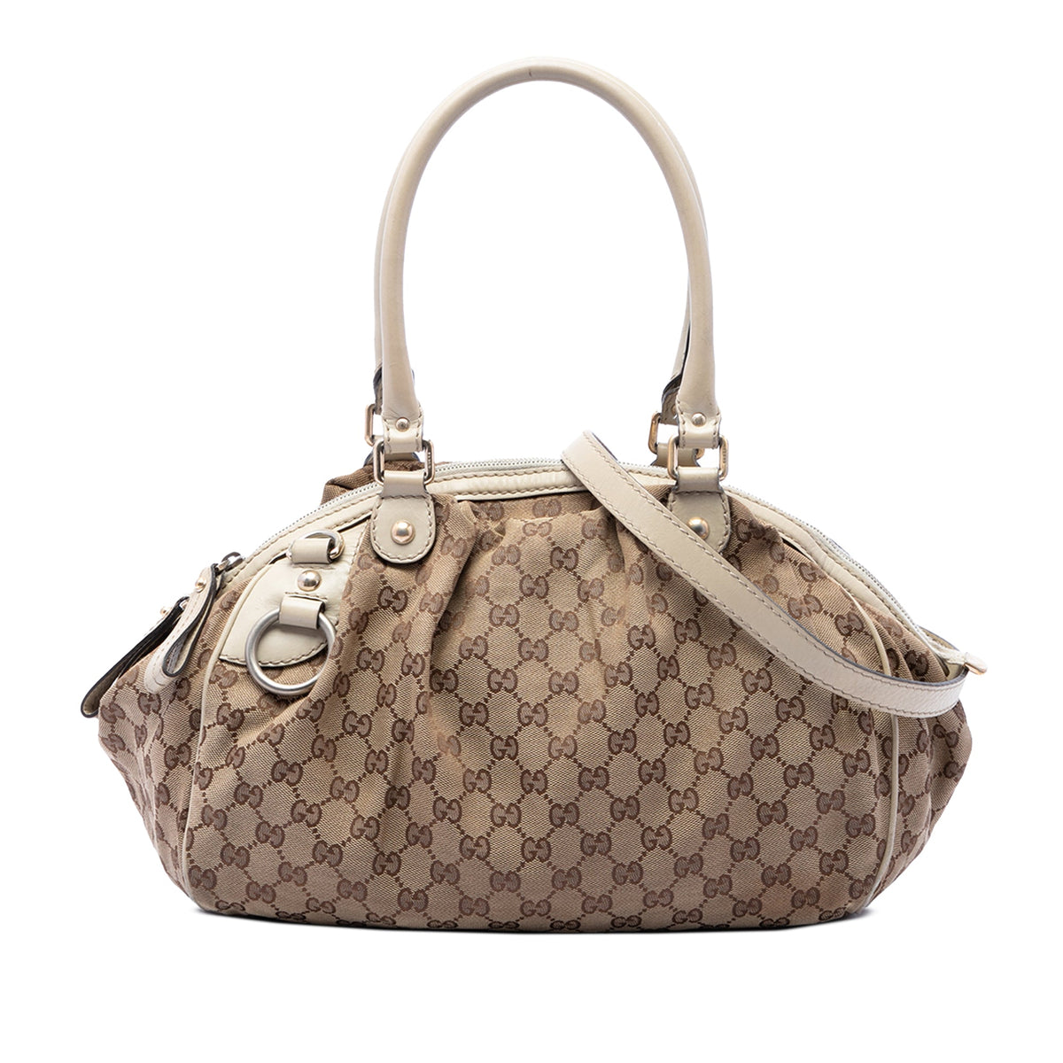 Gucci GG Canvas Sukey Satchel