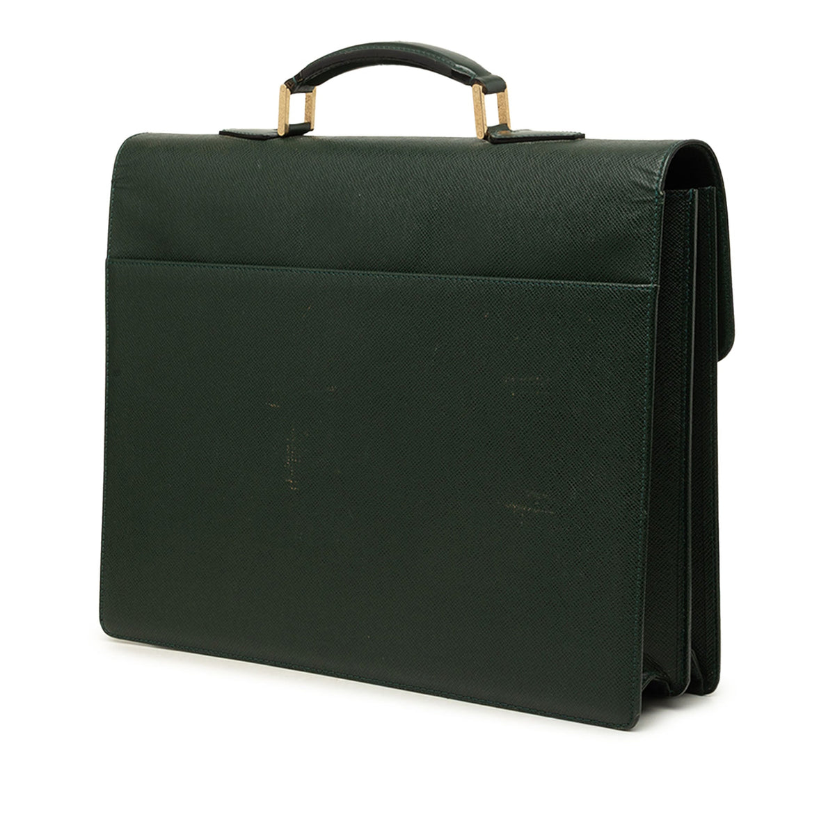 Louis Vuitton Taiga Moskova Briefcase — Green