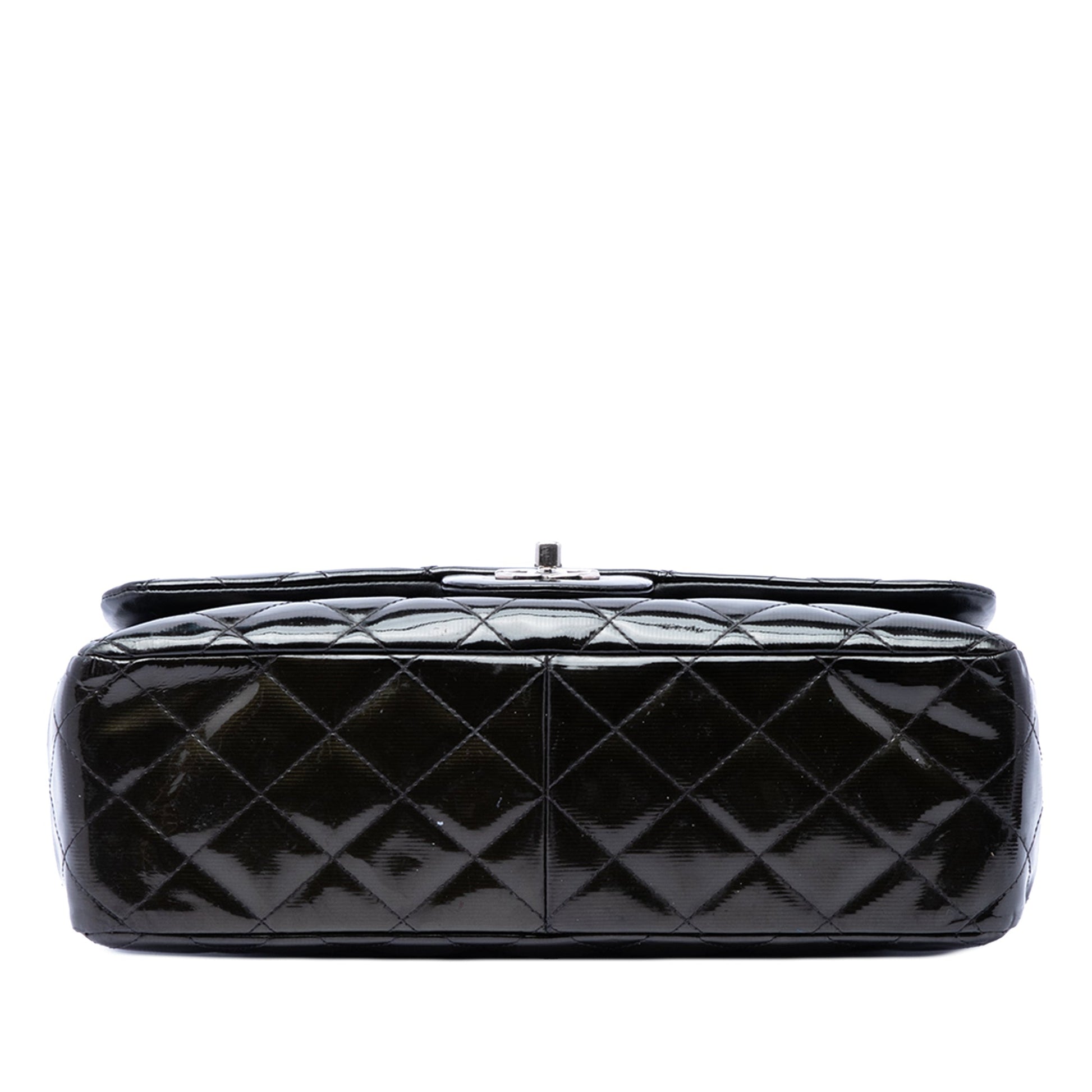 Chanel Jumbo Classic Patent Double Flap
