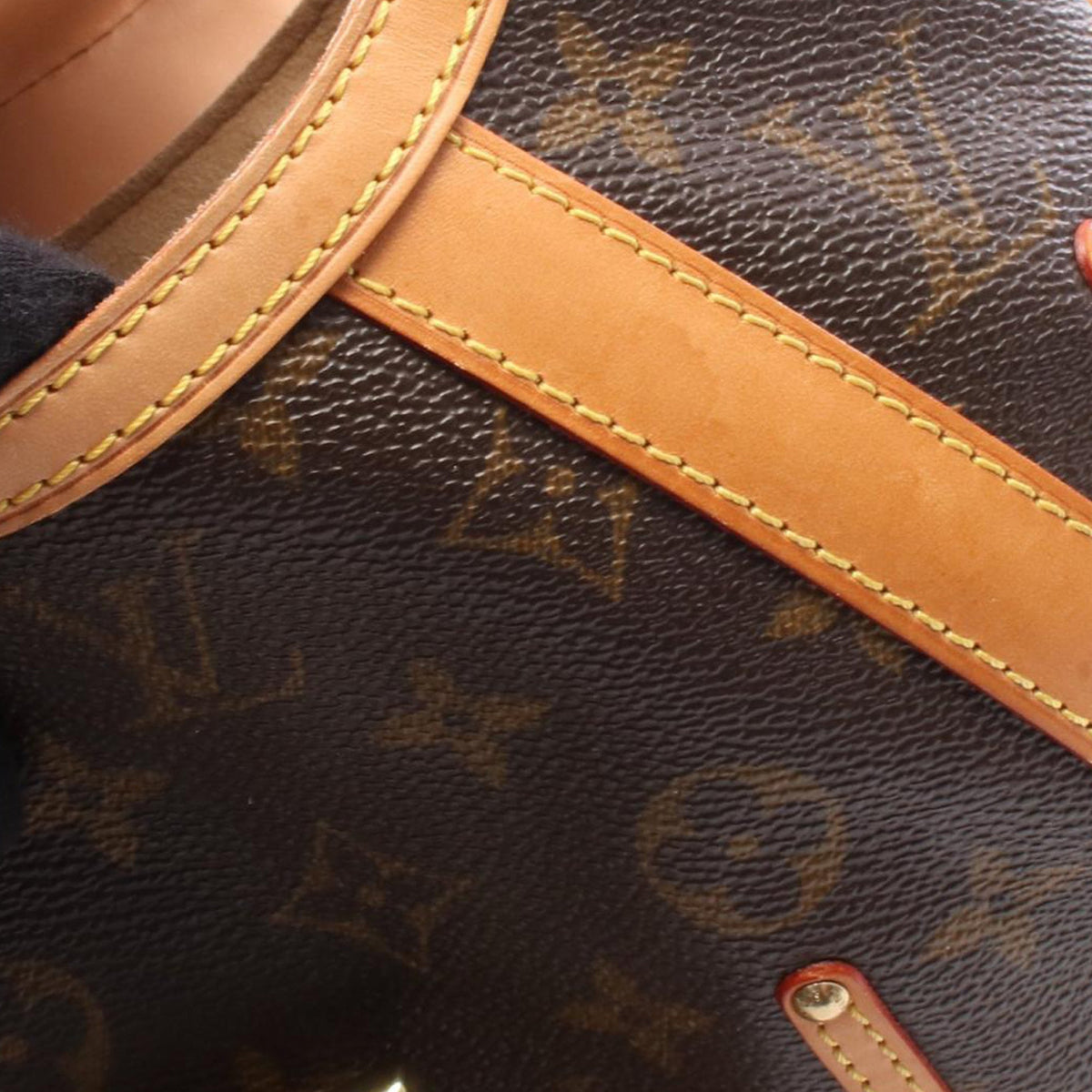 Louis Vuitton Monogram Leonor — Brown