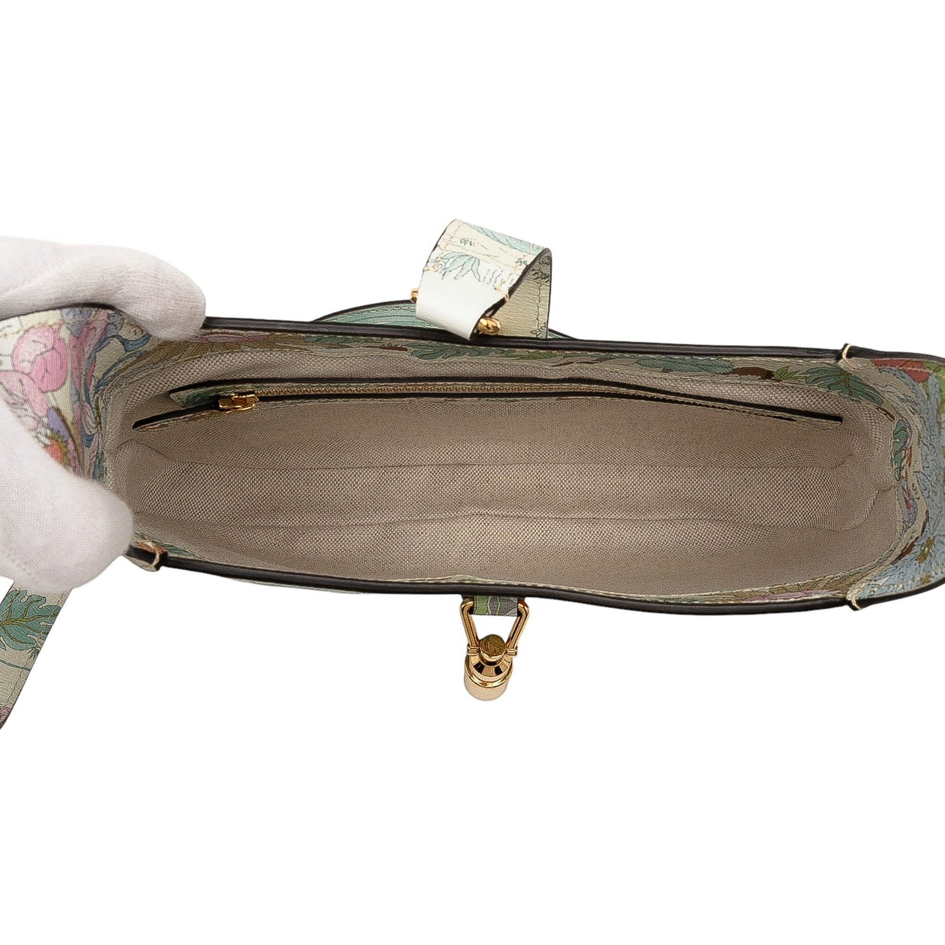 Gucci Small Calfskin Tiger Jackie 1961 Crossbody