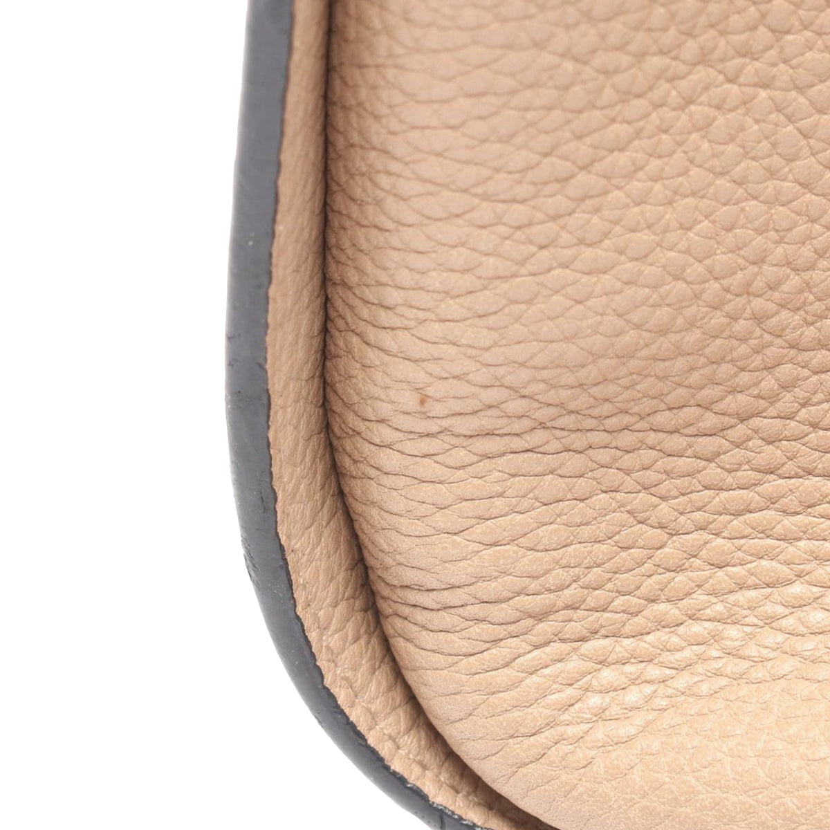 LOEWE Small Leather Hammock Bag — Beige