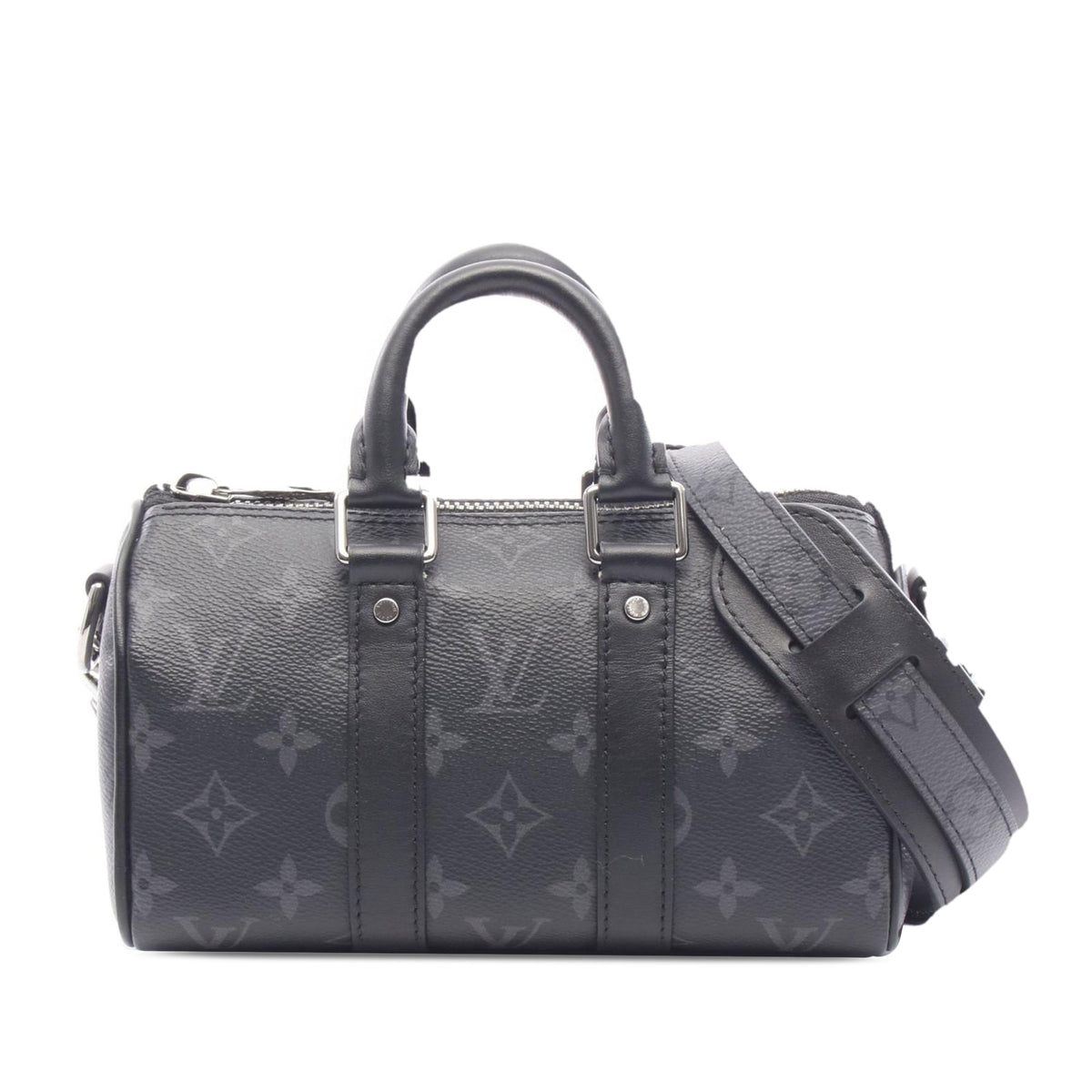 Louis Vuitton Monogram Eclipse Keepall Bandouliere XS
