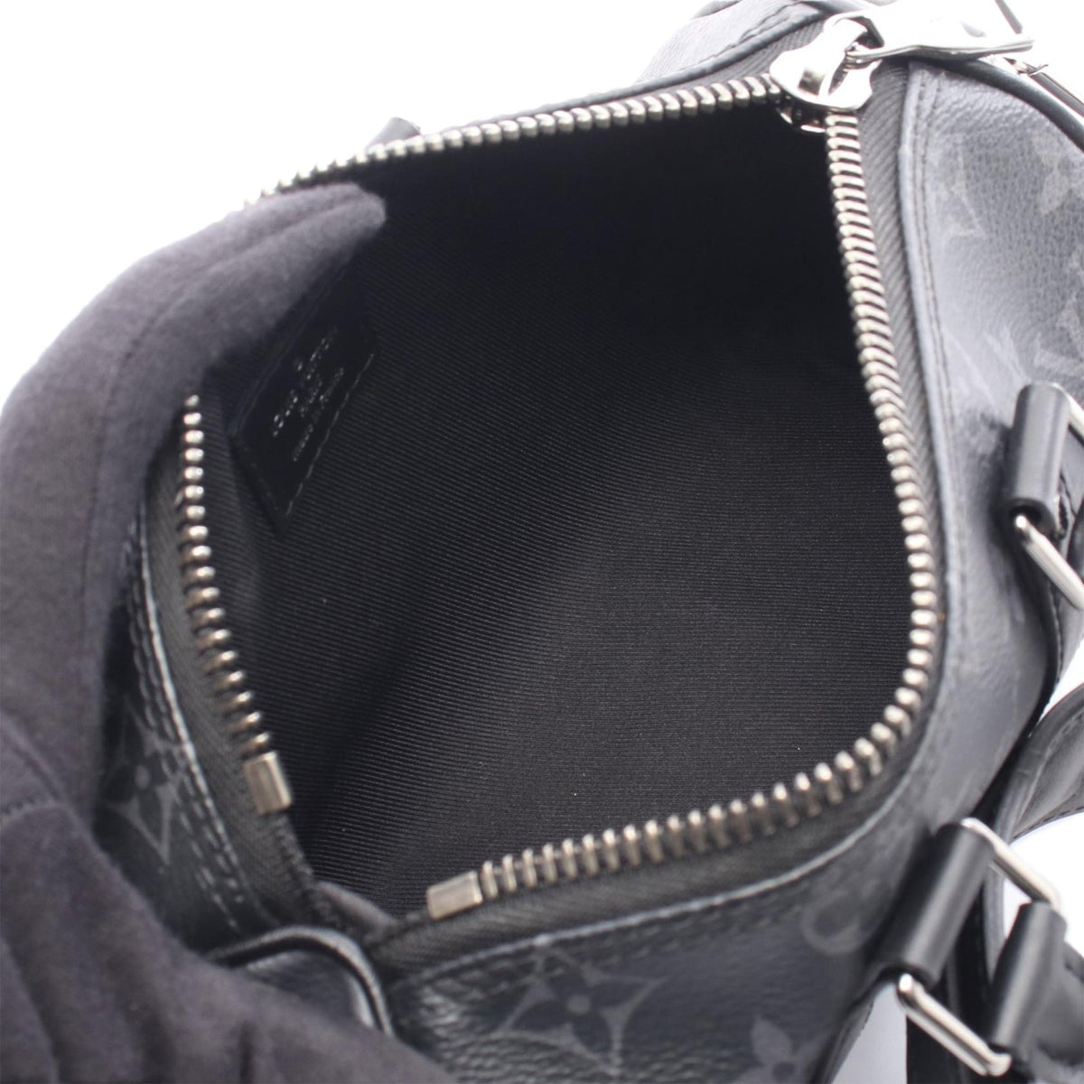 Louis Vuitton Monogram Eclipse Keepall Bandouliere XS