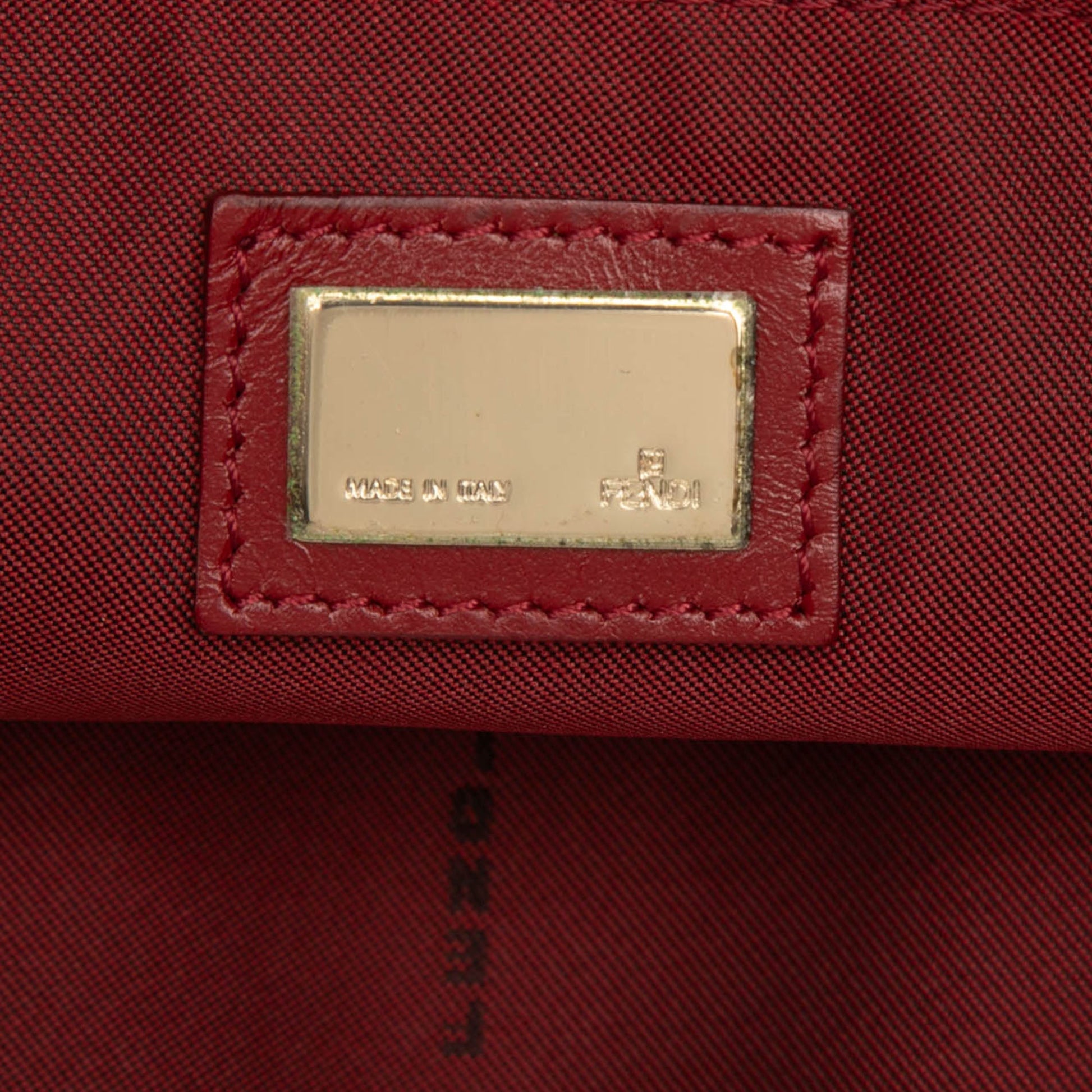 Fendi Zucchino Canvas Tote