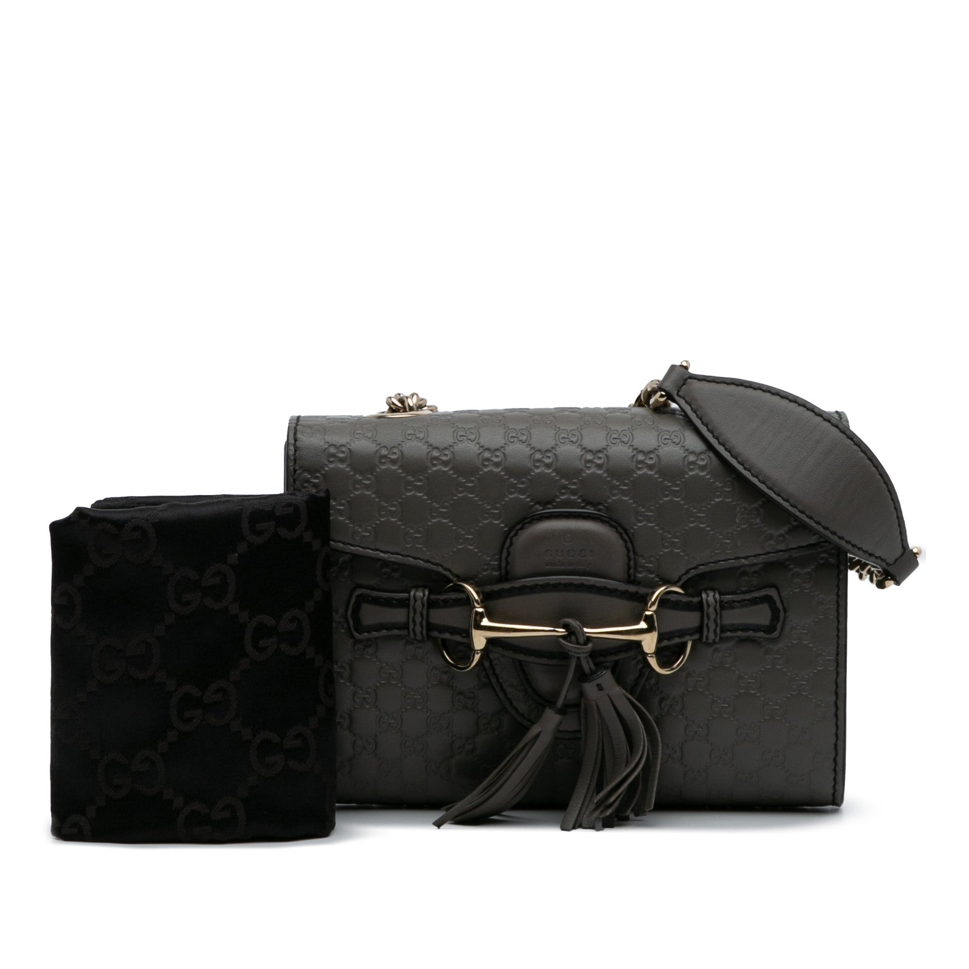 Gucci Mini Microguccissima Emily Crossbody