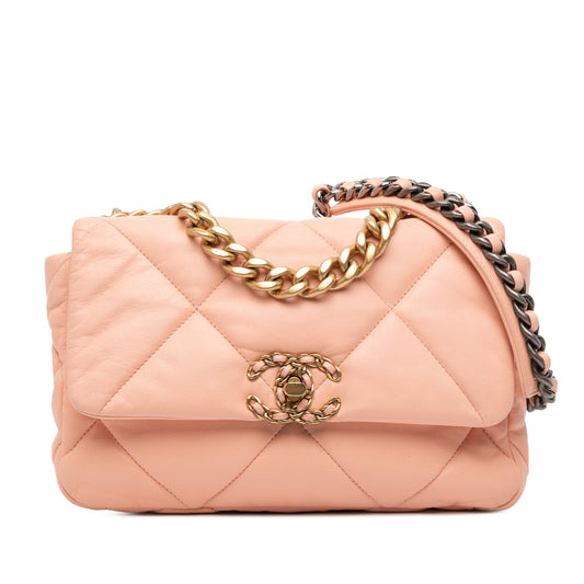 Chanel Medium Lambskin 19 Flap