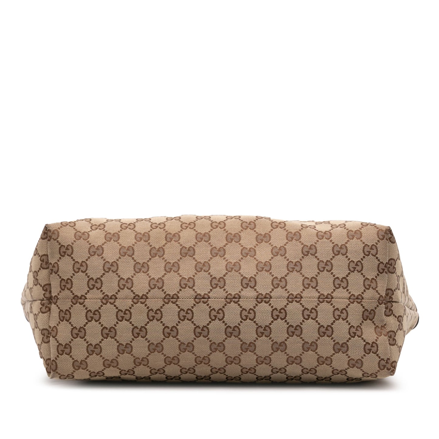 Gucci Medium GG Canvas Bamboo Tassel Tote