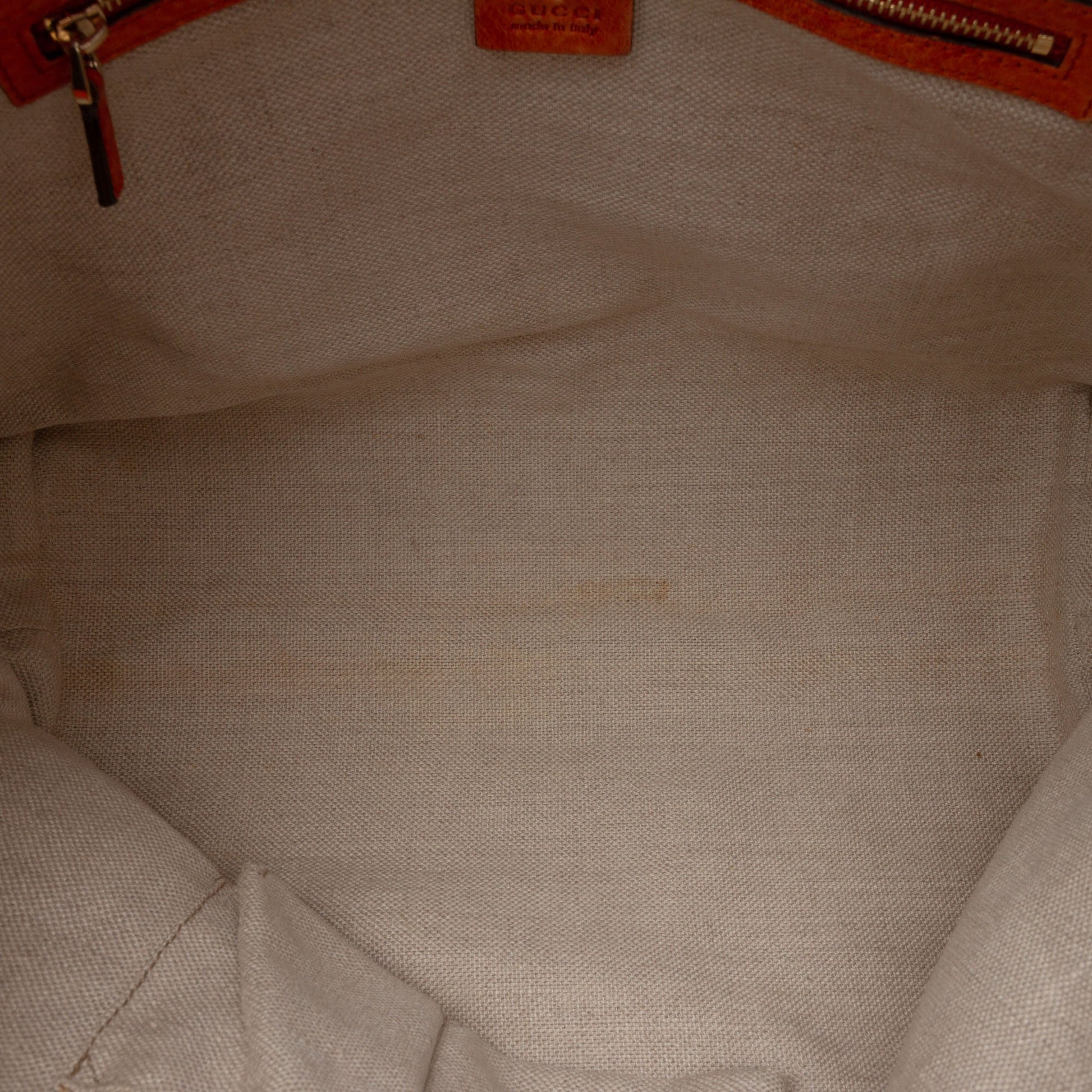 Gucci Medium GG Canvas Bamboo Tassel Tote