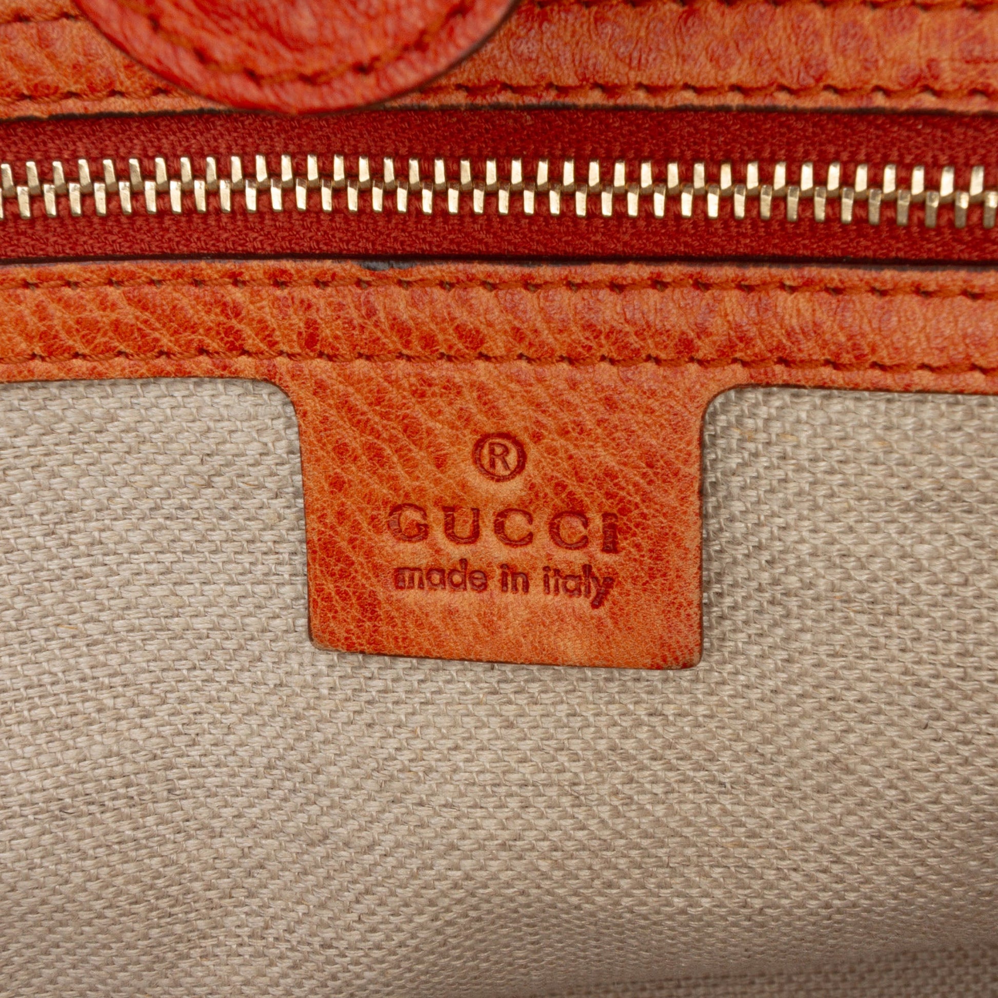 Gucci Medium GG Canvas Bamboo Tassel Tote