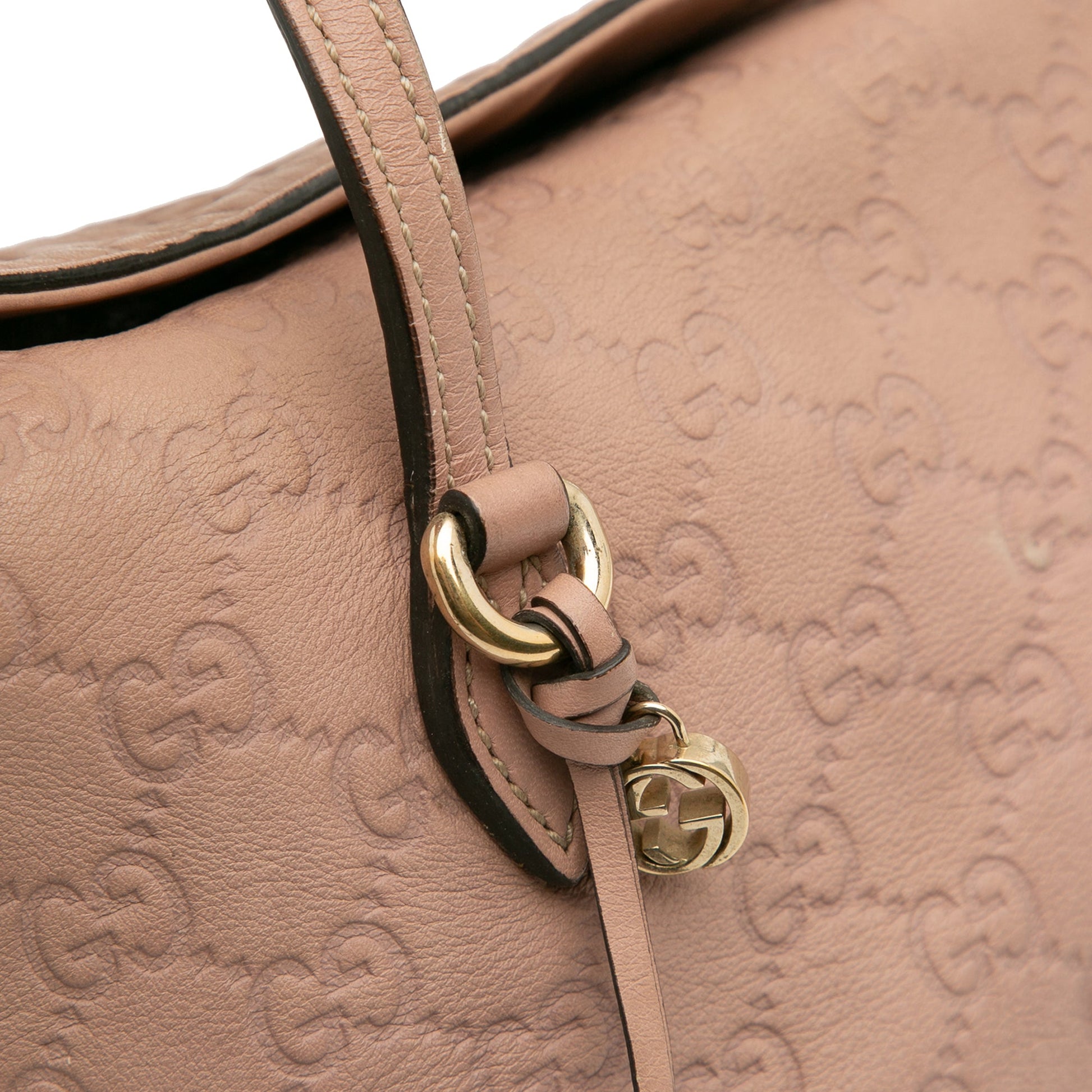 Gucci Medium Guccissima Bree Fold Over Tote