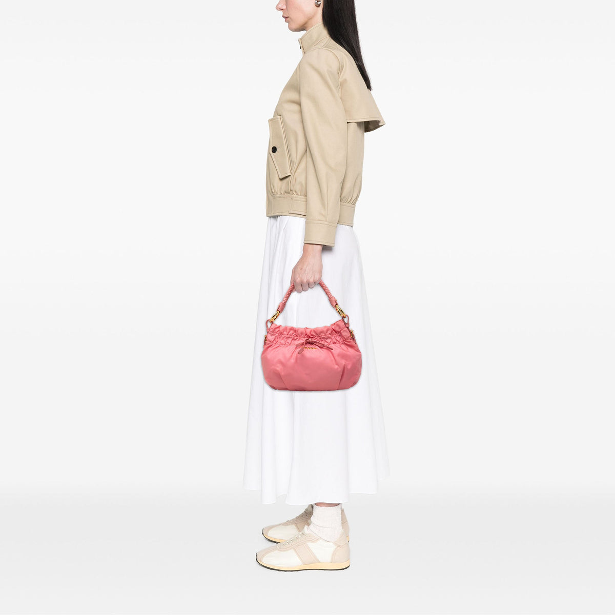 Prada Tessuto Bow Handbag