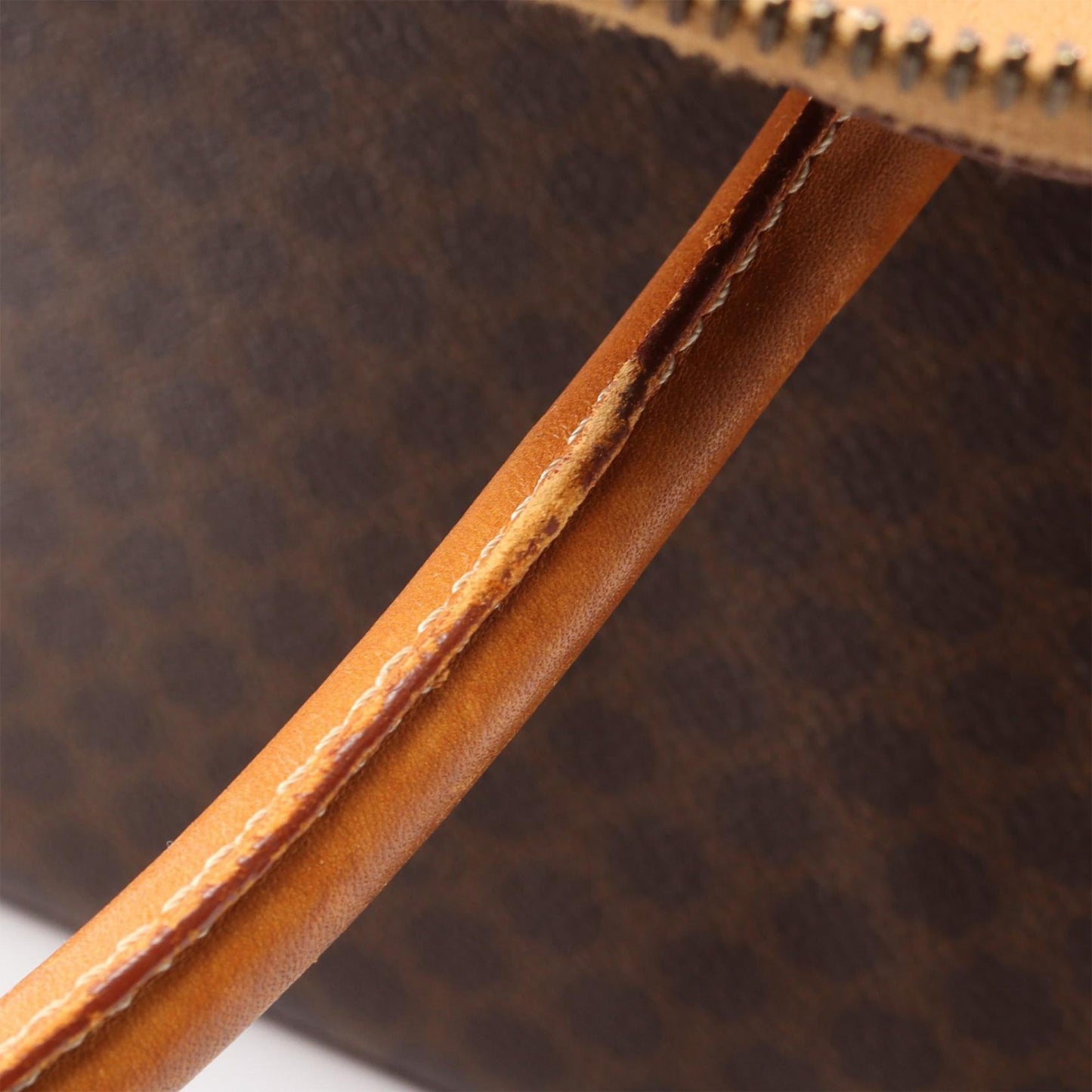 Celine Macadam Coated Canvas Dome Handbag