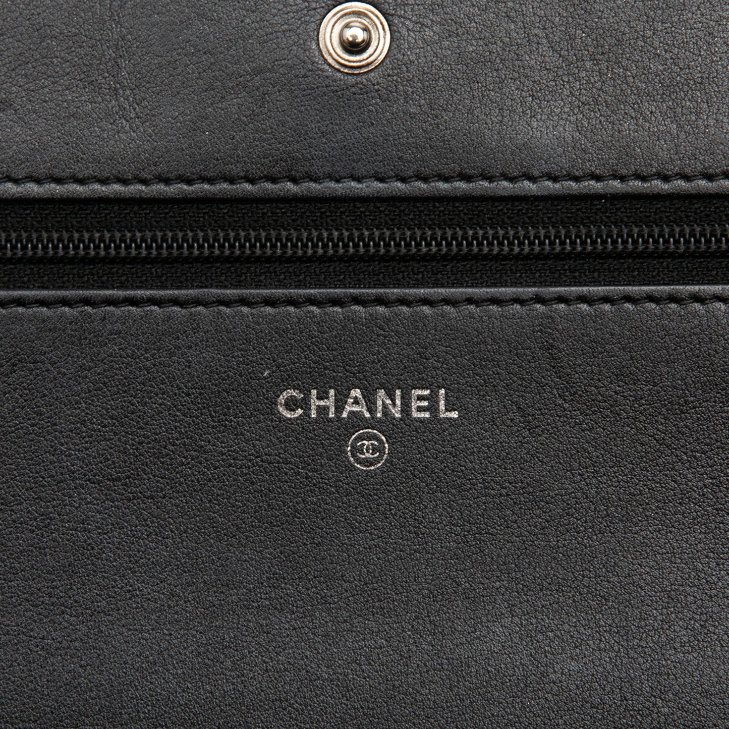 Chanel Bicolor Calfskin Boy Wallet On Chain