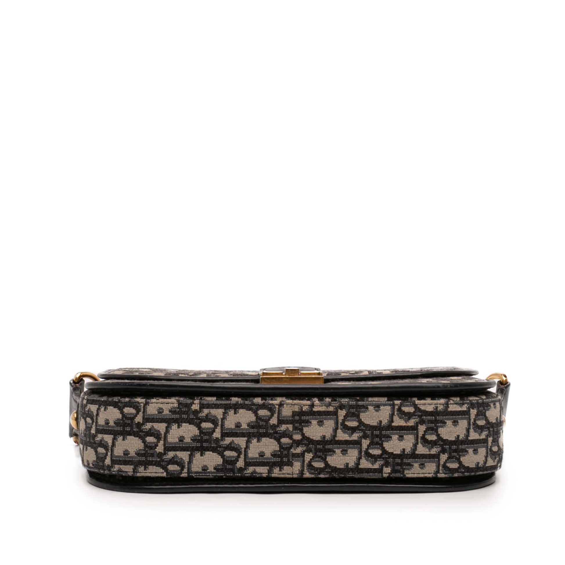 Dior Oblique Canvas Flap Crossbody
