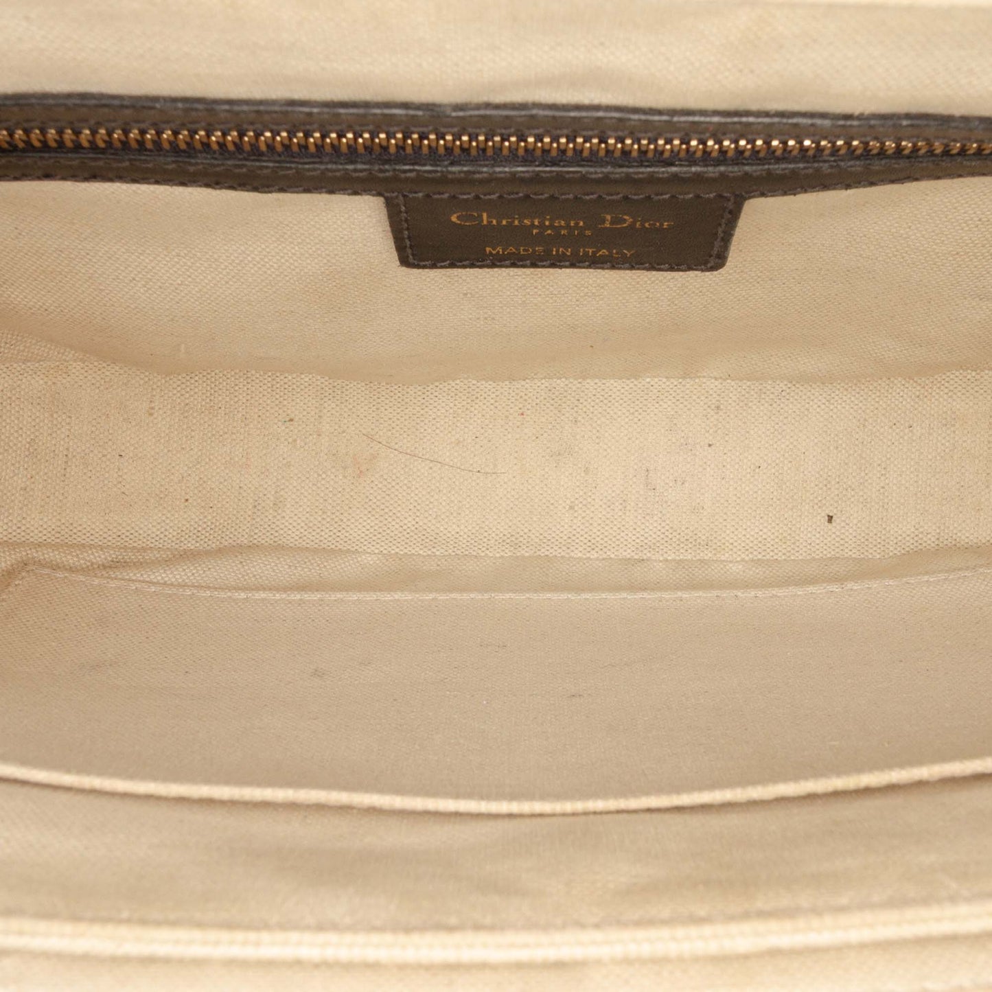 Dior Oblique Canvas Flap Crossbody