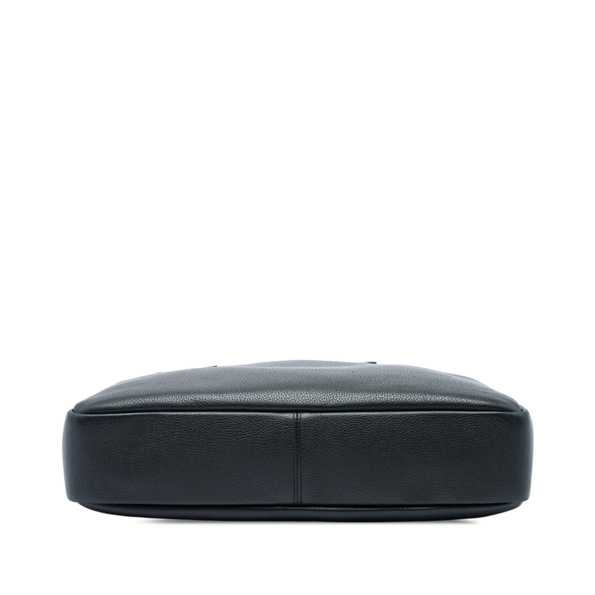 Saint Laurent Leather Business Bag — Black