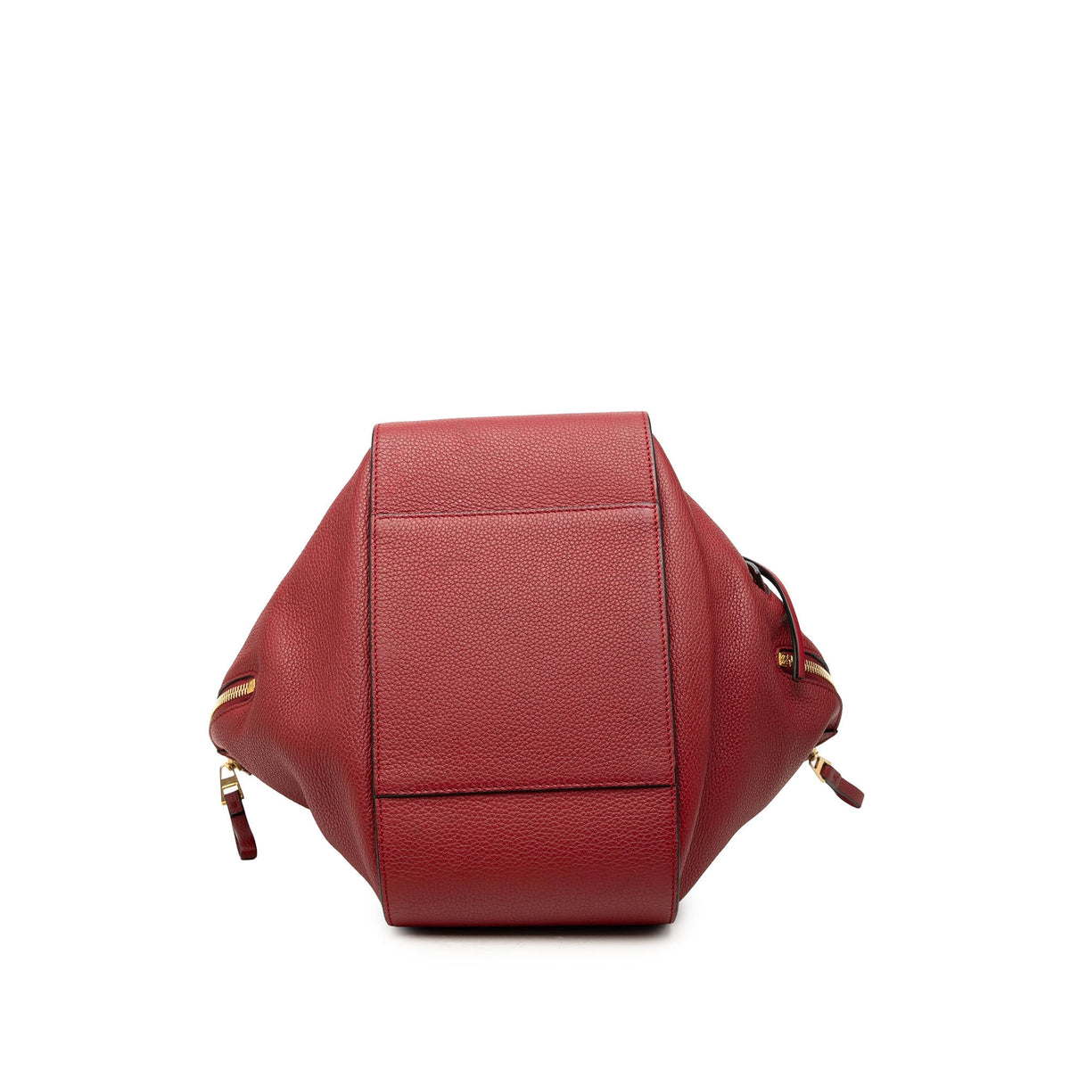 LOEWE Small Calfskin Hammock Satchel — Red
