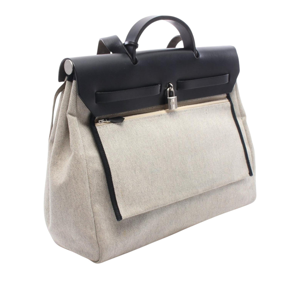 Hermès Toile Pegase Pop Herbag Zip 39 — Beige
