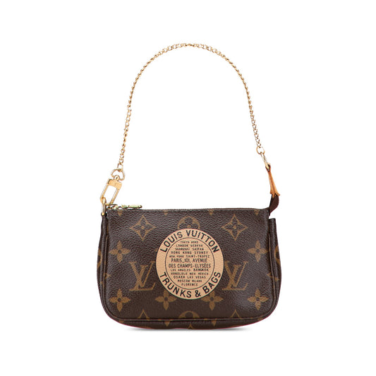 Louis Vuitton Monogram Trunks and Bags Mini Pochette Accessoires