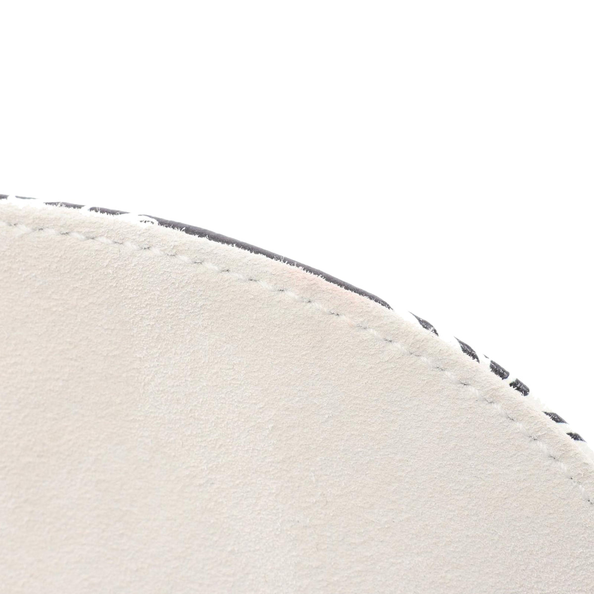 Dior Mini Calfskin Embroidered and Beaded Lady Dior — White