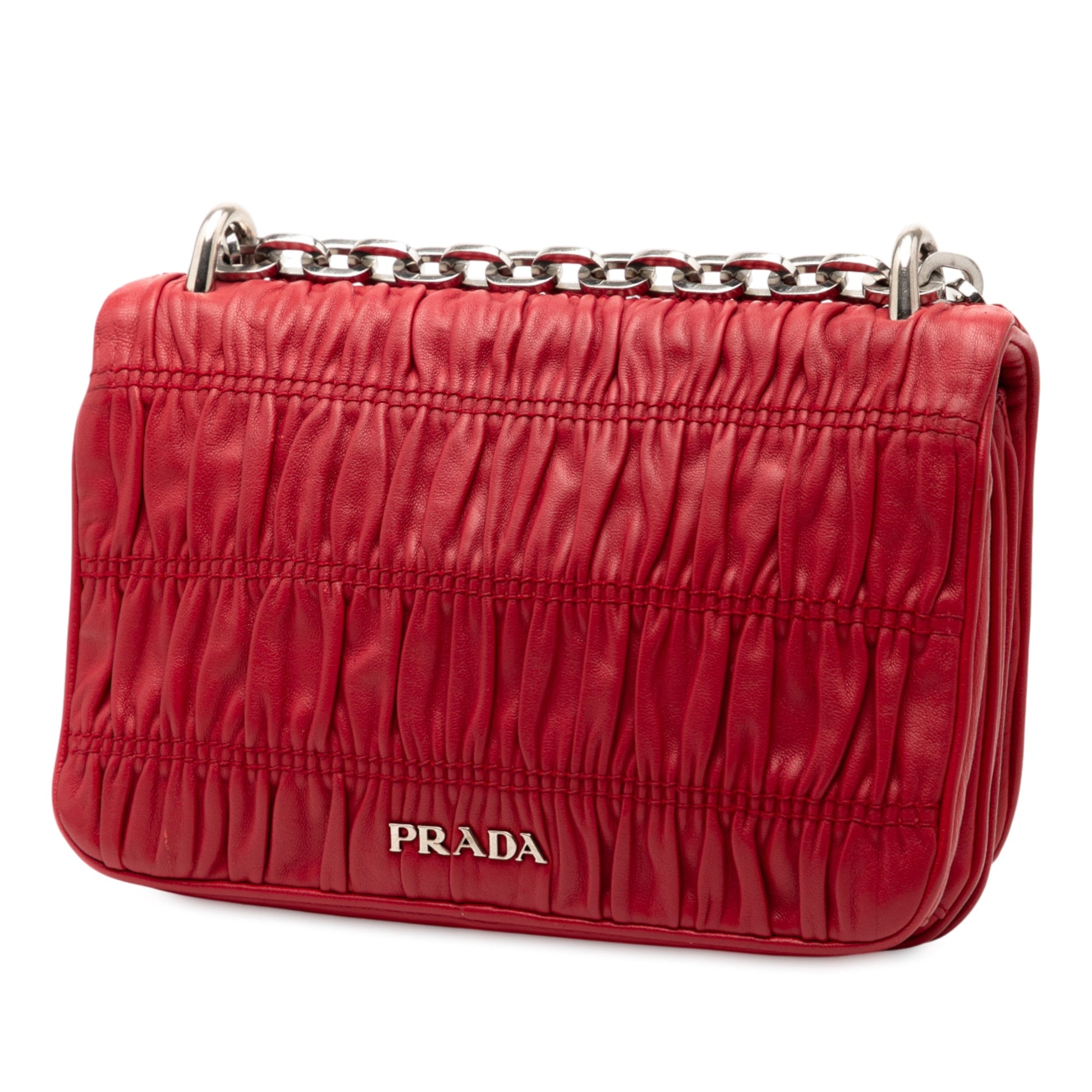Prada Nappa Gaufre Shoulder Bag