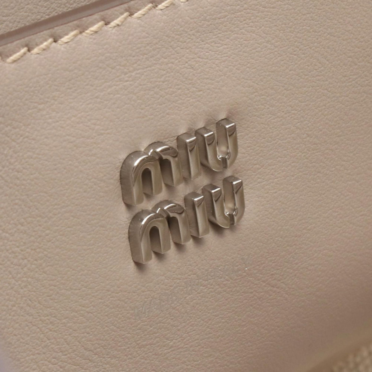 Miu Miu Leather Ivy Satchel
